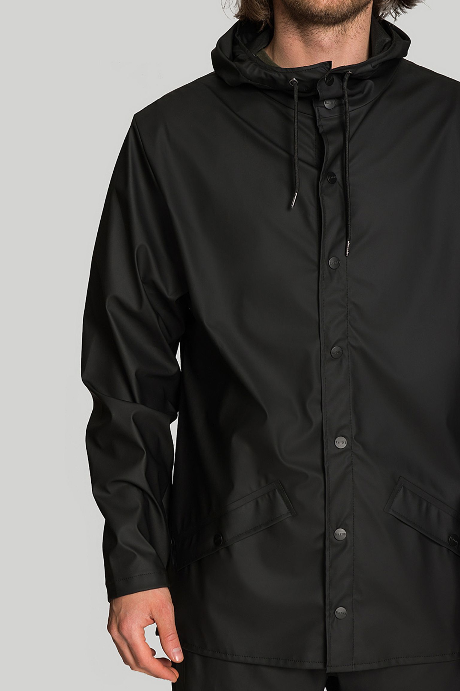 Плащ Rains Jacket Black