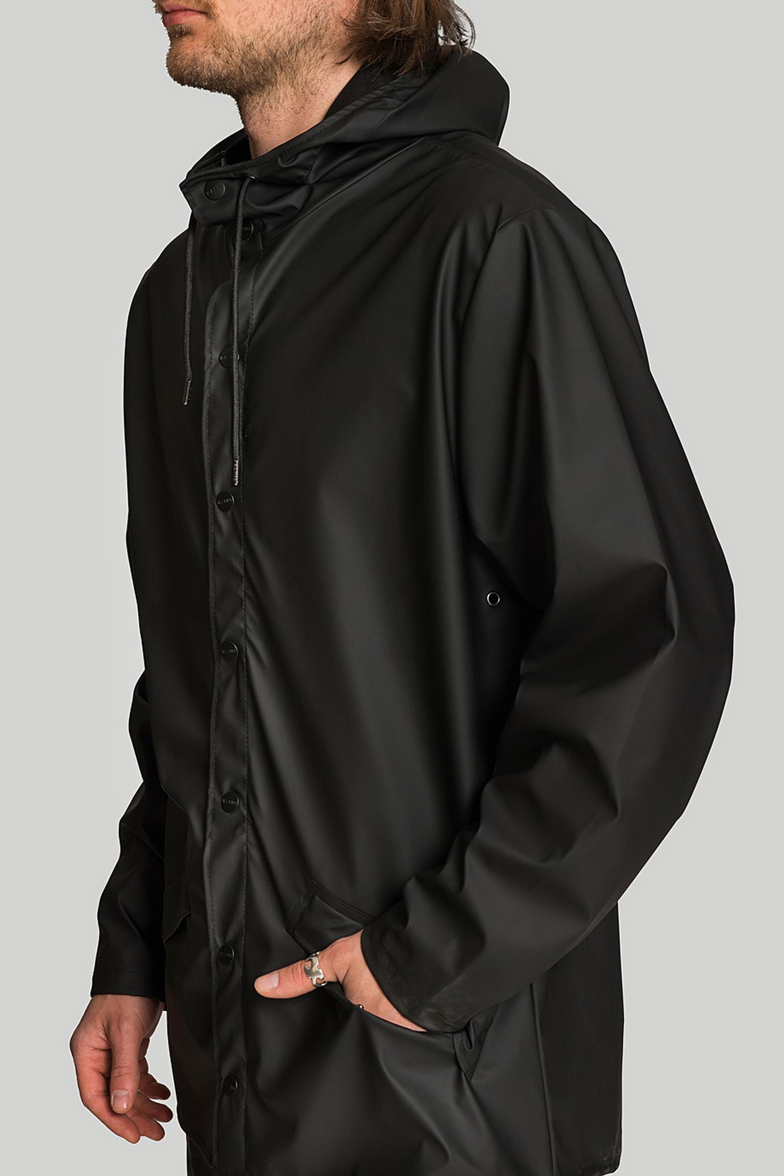 Плащ Rains Jacket Black