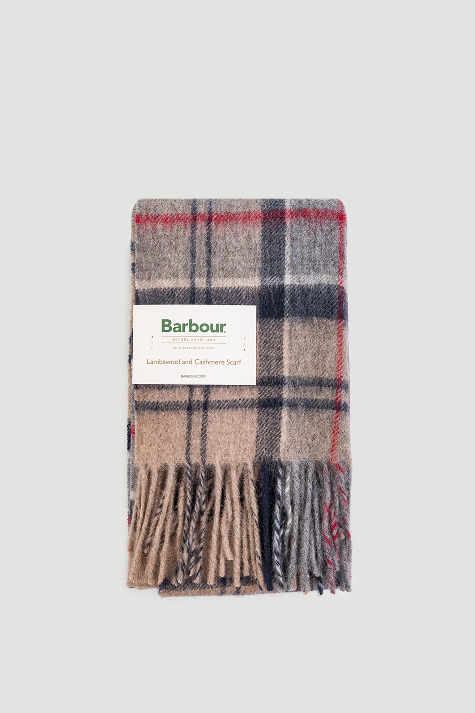 Шарф Merino Cashmere Tartan Scarf