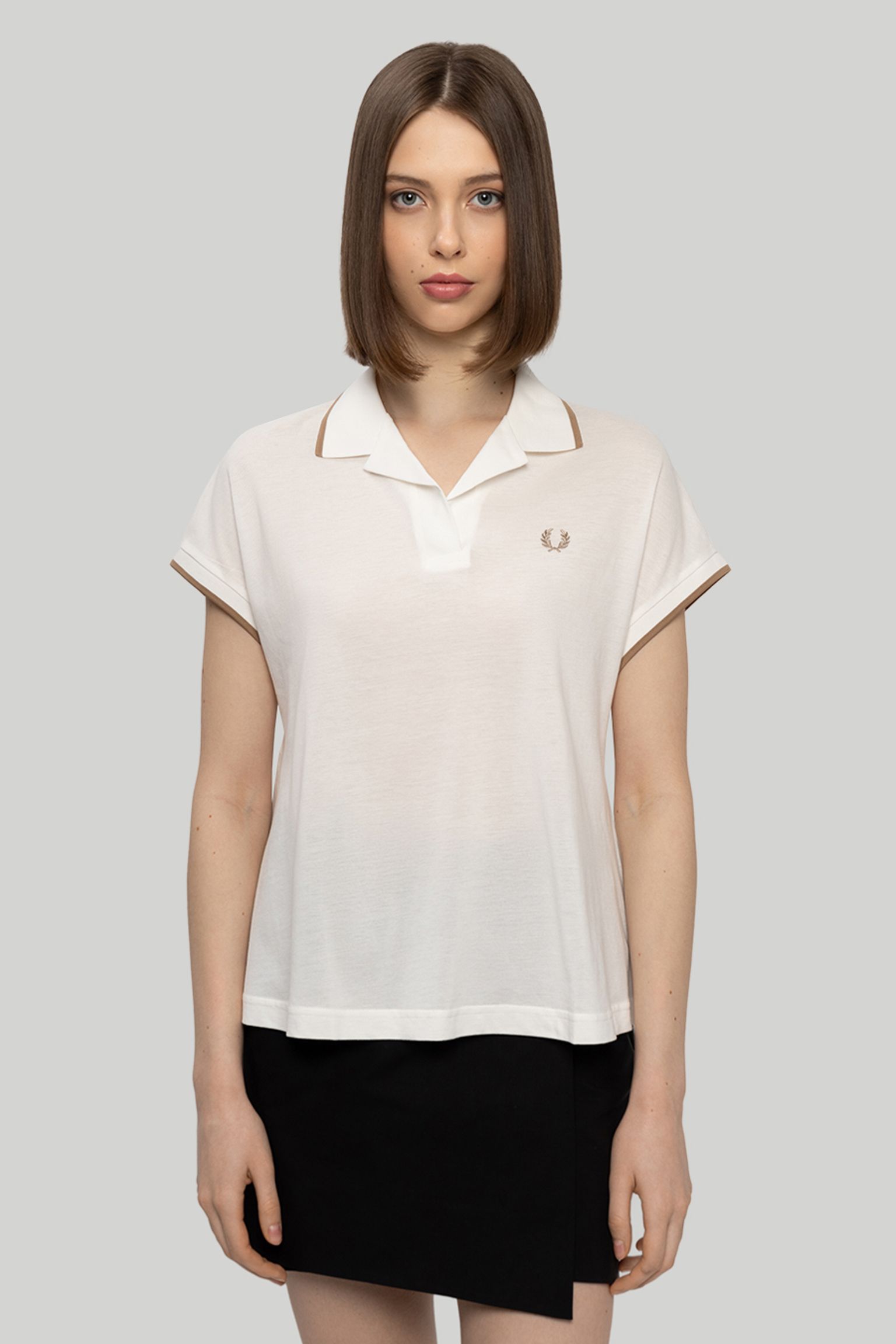 Поло OPEN-COLLAR POLO SHIRT