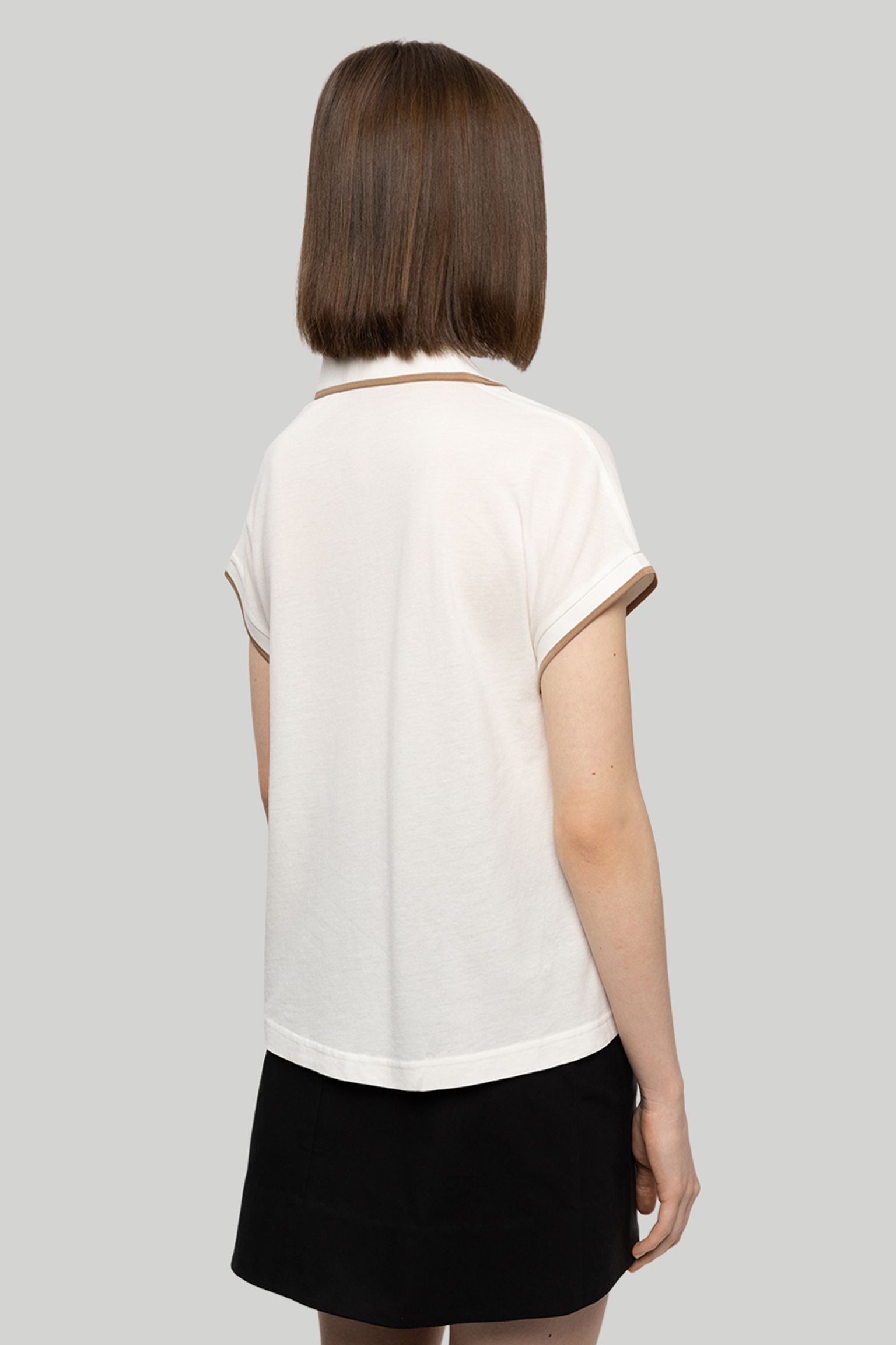 Стильные Поло OPEN-COLLAR POLO SHIRT