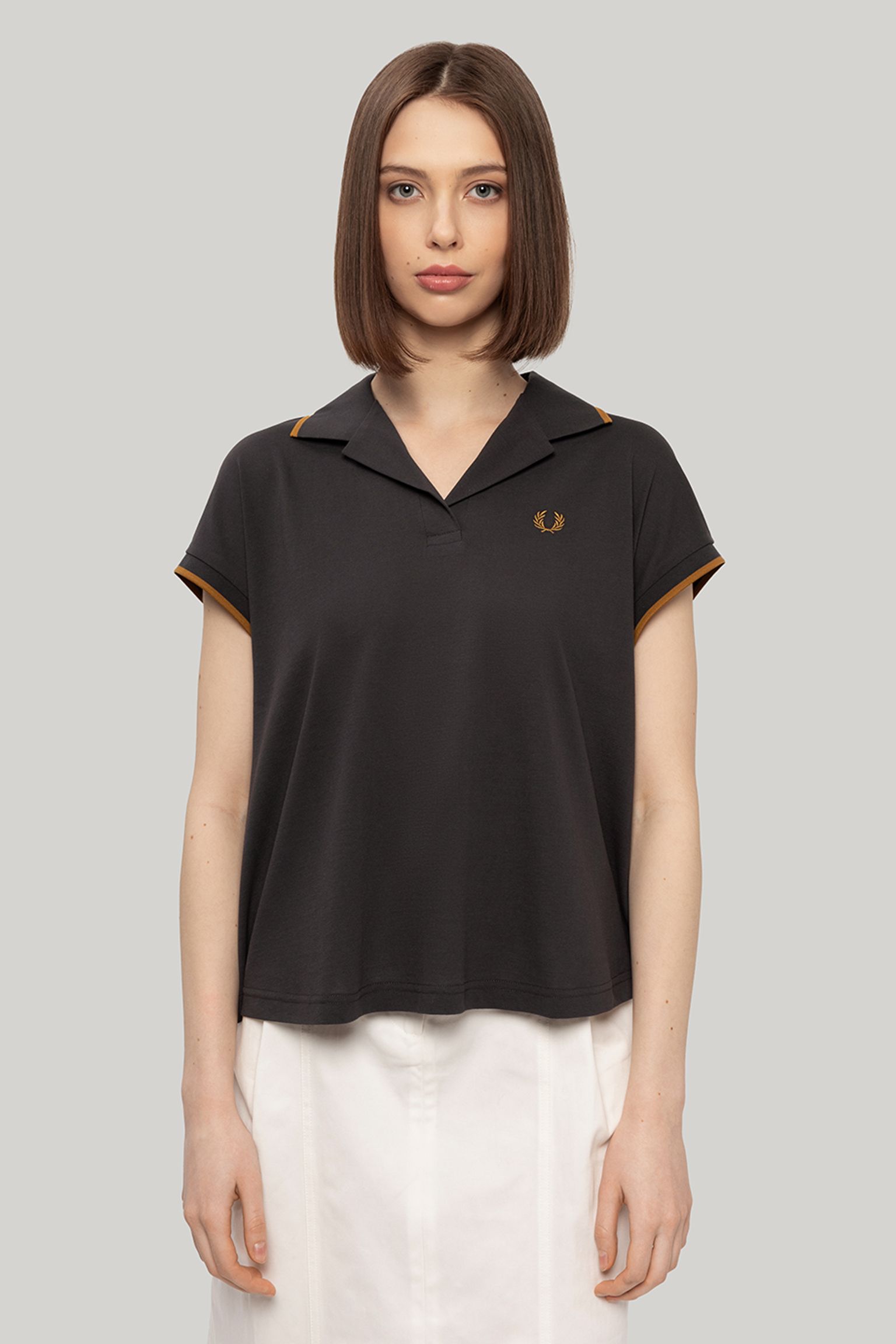 Поло OPEN-COLLAR POLO SHIRT