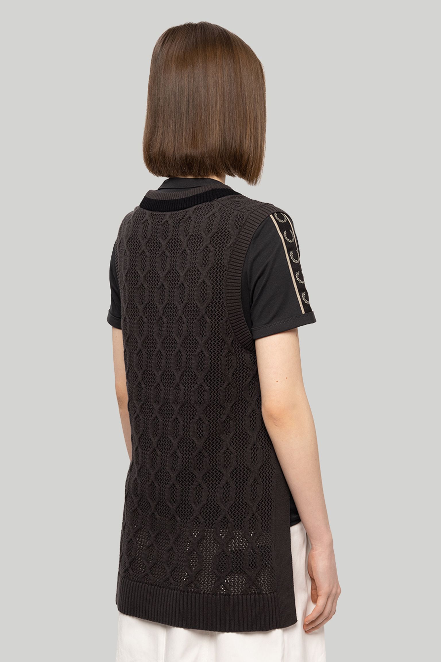 Стильные Жилет OPEN-KNIT V-NECK TANK