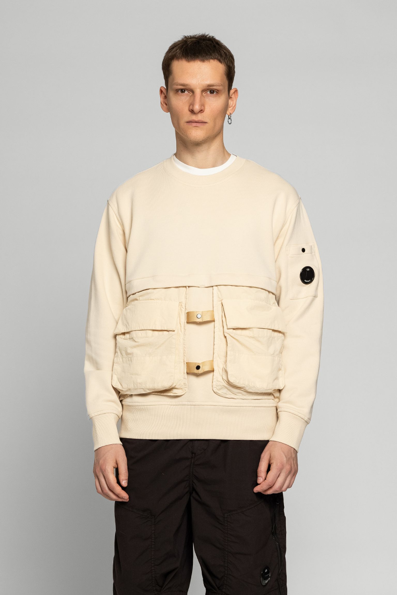 Свитшот C.P. Company FLEECE DETACHABLE SWEATSHIRT