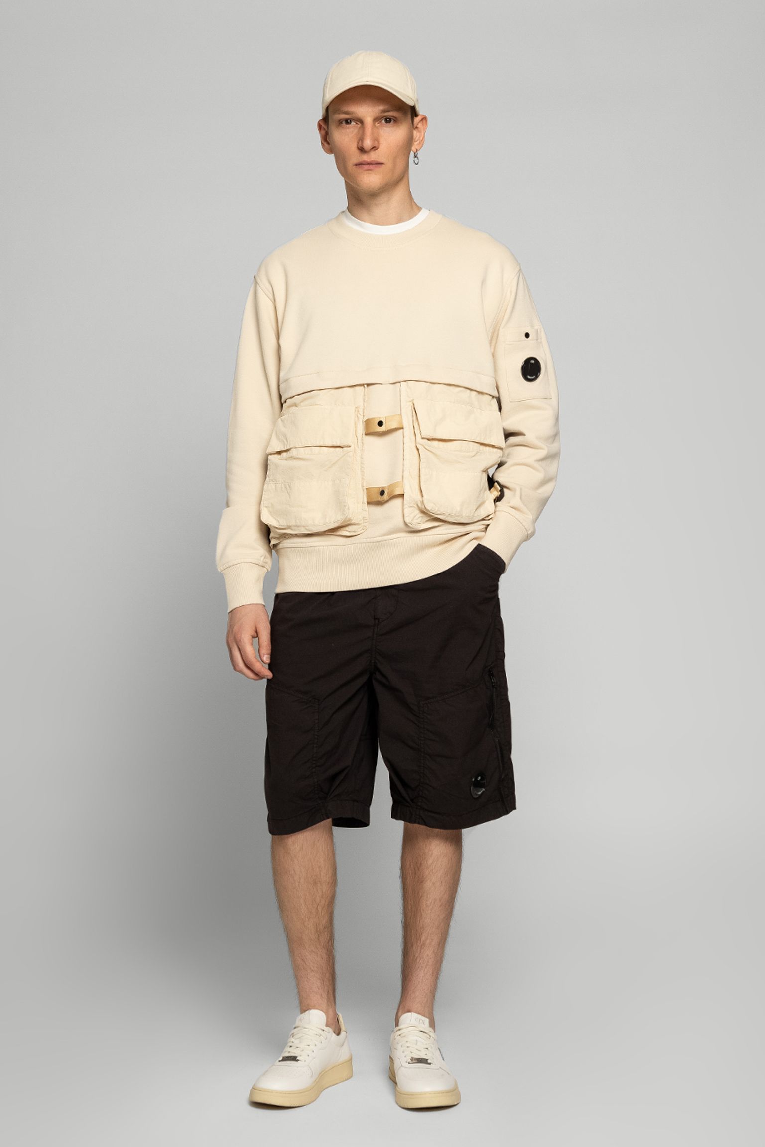 Свитшот C.P. Company FLEECE DETACHABLE SWEATSHIRT
