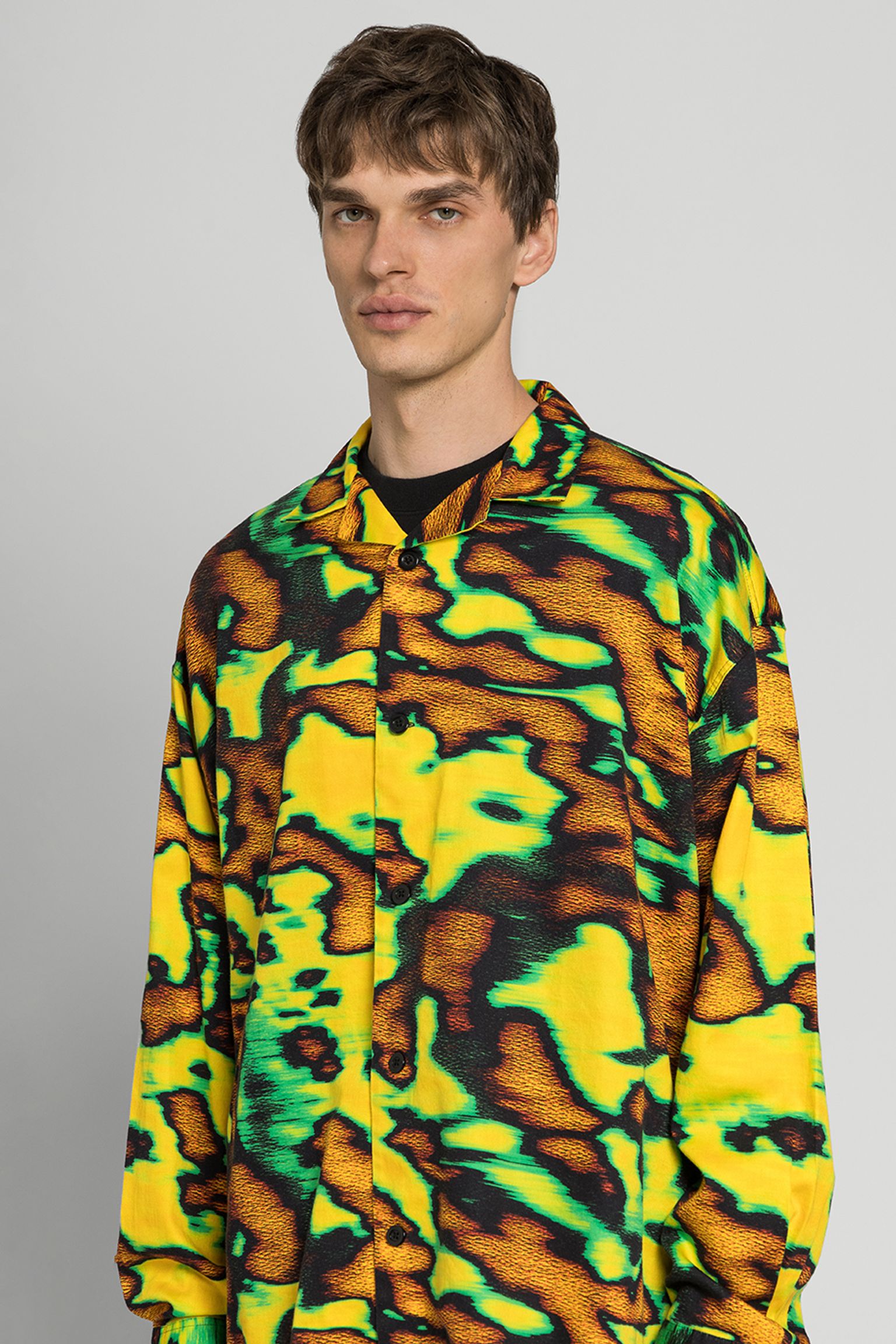 Широкий выбор Рубашка Sabaku No Yakei Shirt LS AOP Sateen