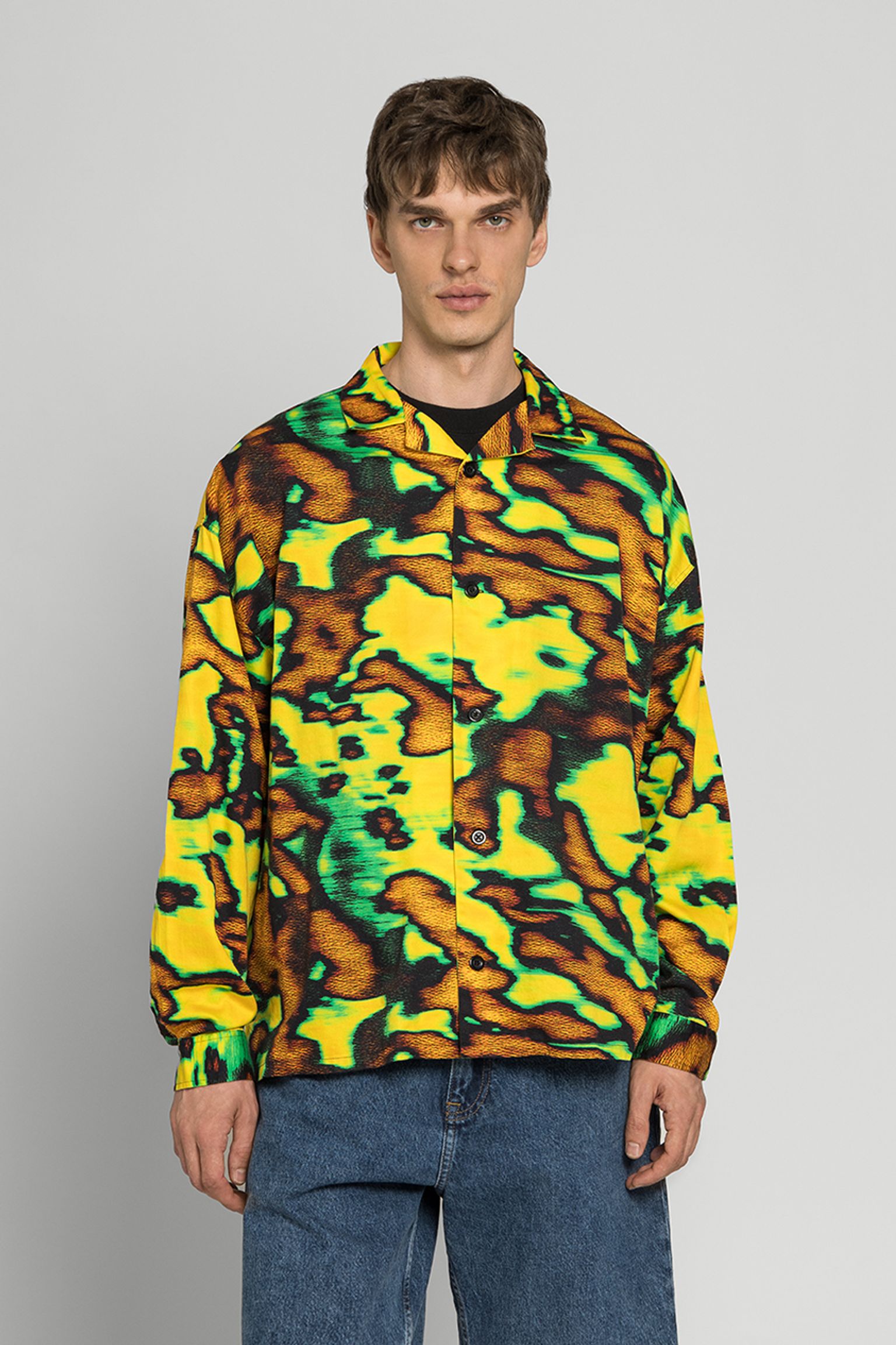 Рубашка Sabaku No Yakei Shirt LS AOP Sateen купить в Украине