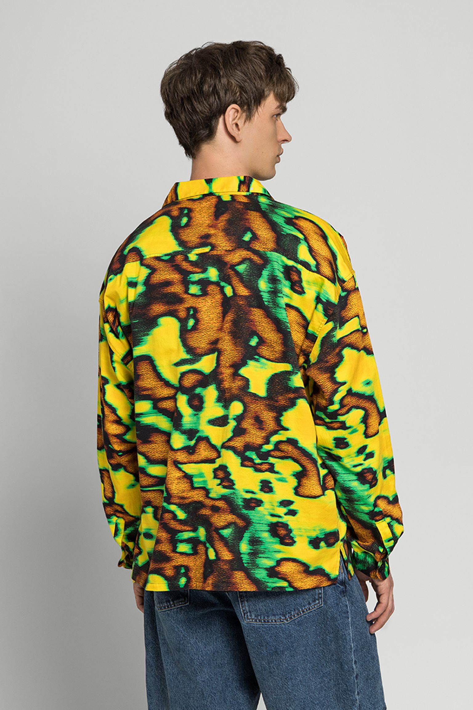 Стильные Рубашка Sabaku No Yakei Shirt LS AOP Sateen