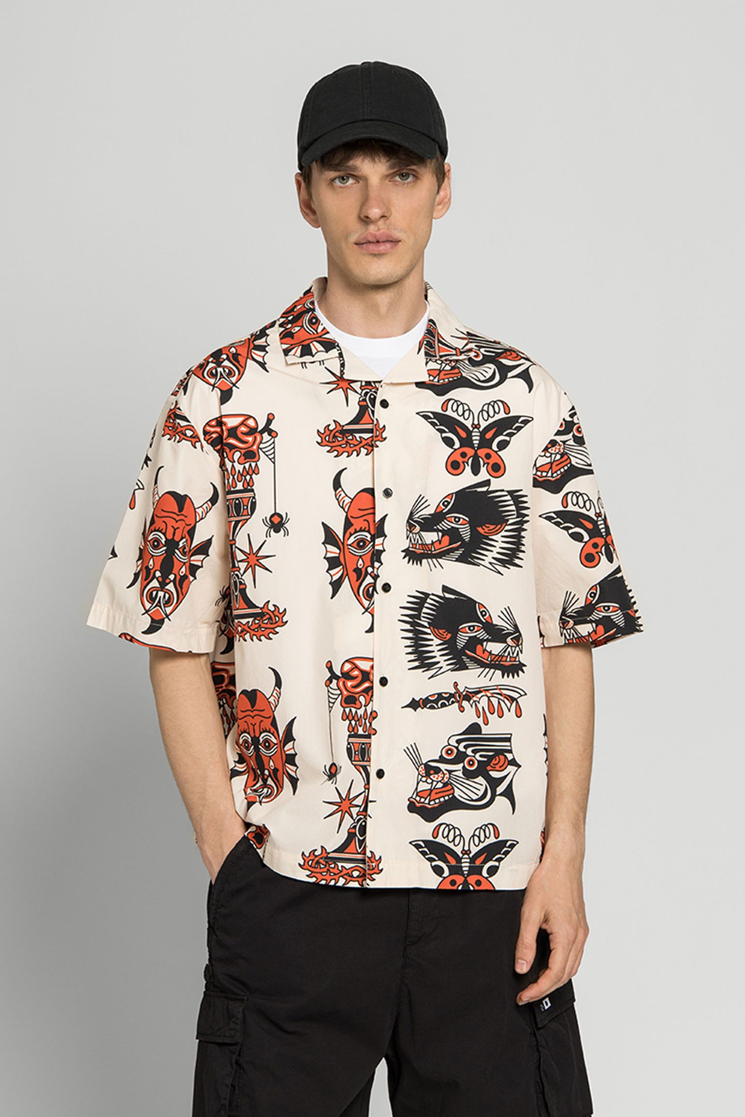 Рубашка Teide Flash Shirt SS AOP Poplin купить в Украине