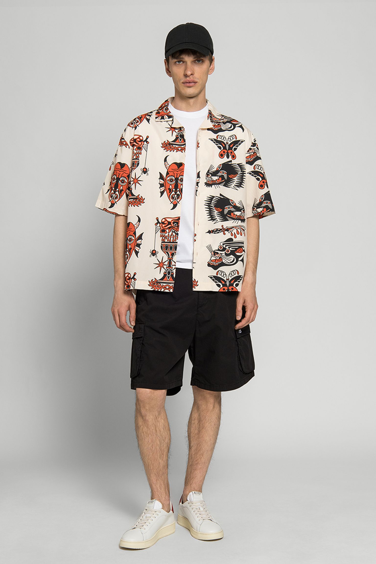 Рубашка Teide Flash Shirt SS AOP Poplin с доставкой