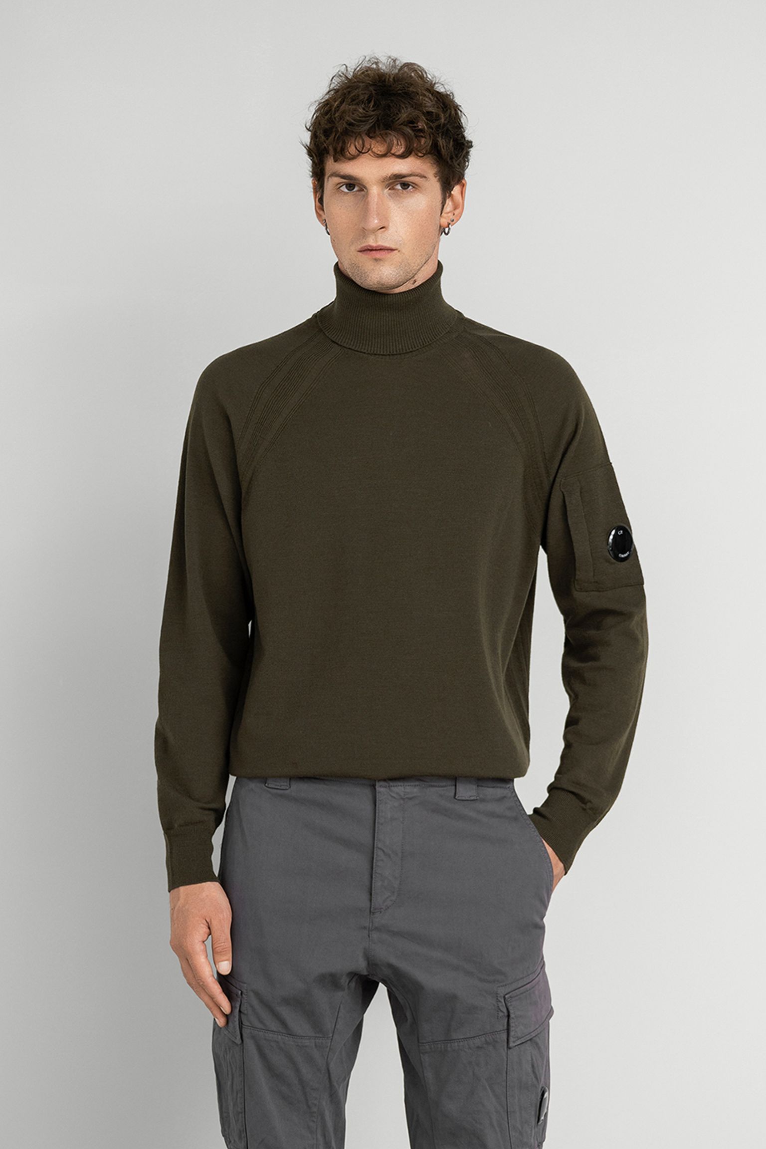 Гольф EXTRA FINE MERINO WOOL ROLL NECK KNIT