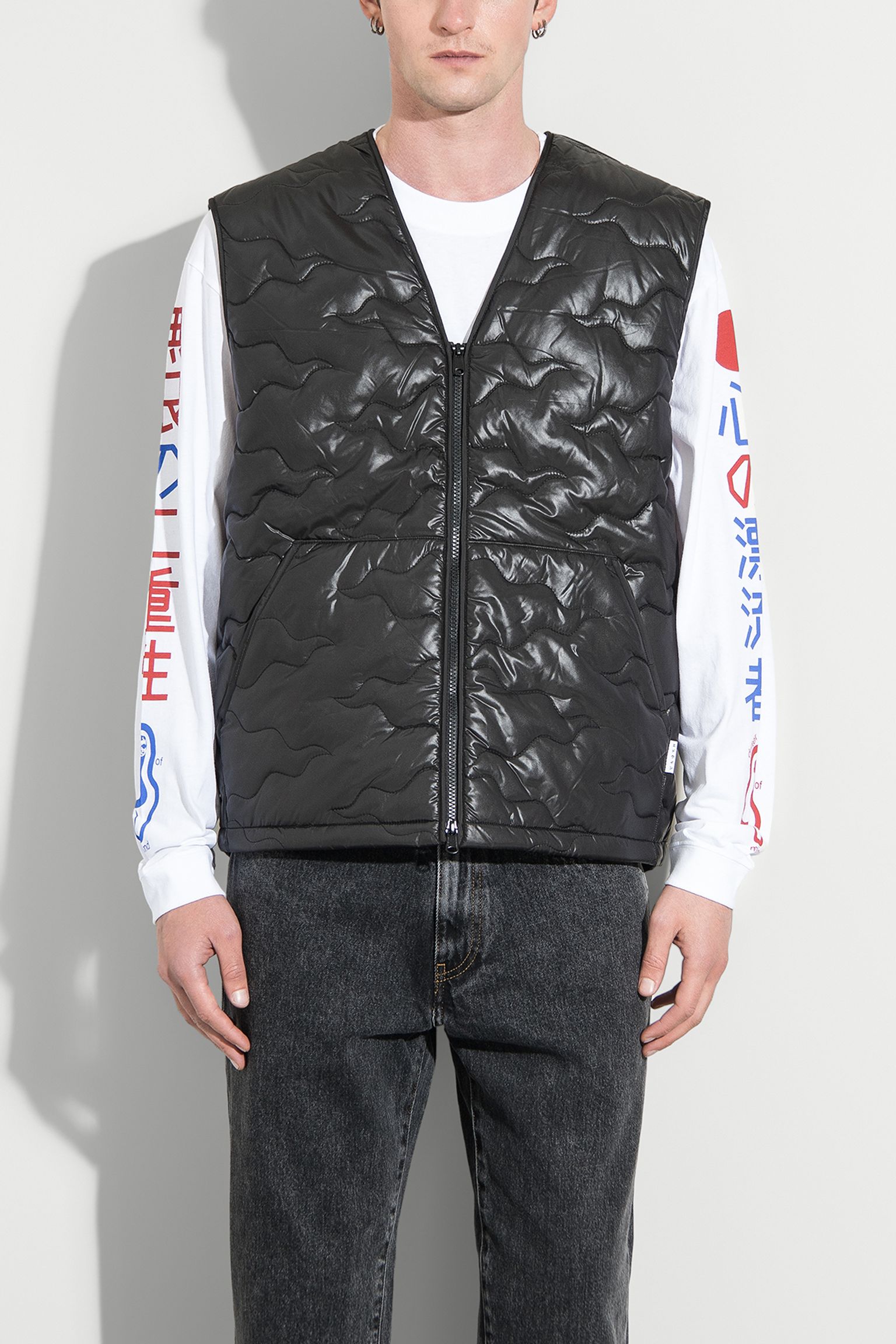 жилет Camper Vest Glazed Black з доставкою