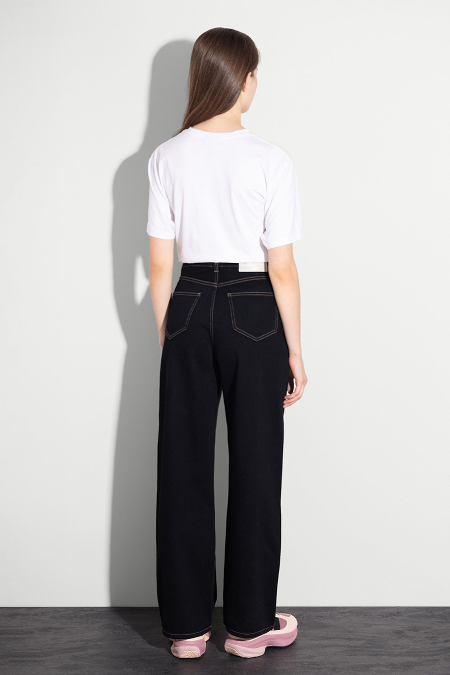 Стильные Джинсы W Olivia Pant Pembroke Black Denim 13.56oz