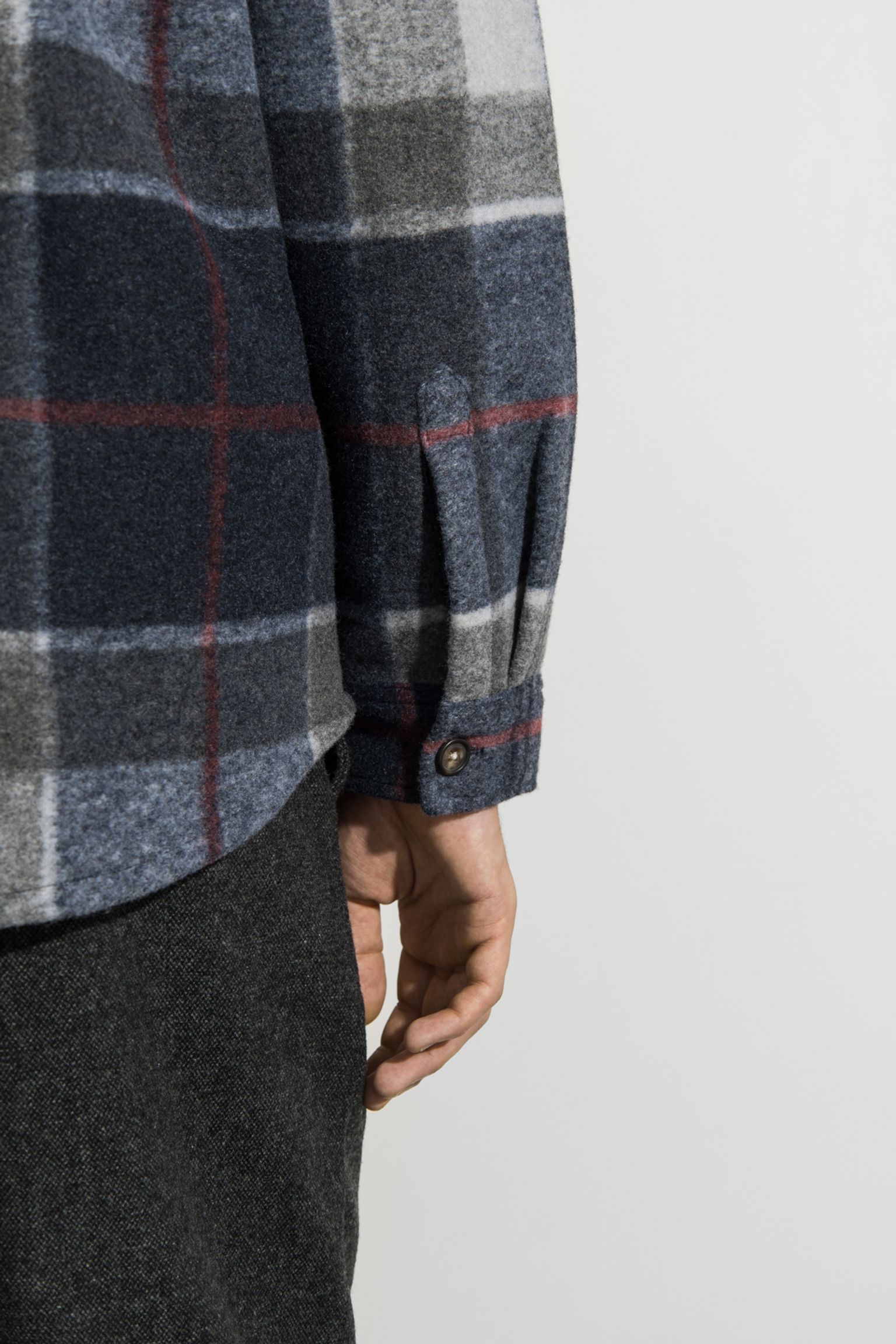 Овершот CHAPTER TAILORED CHECK OVERSHIRT