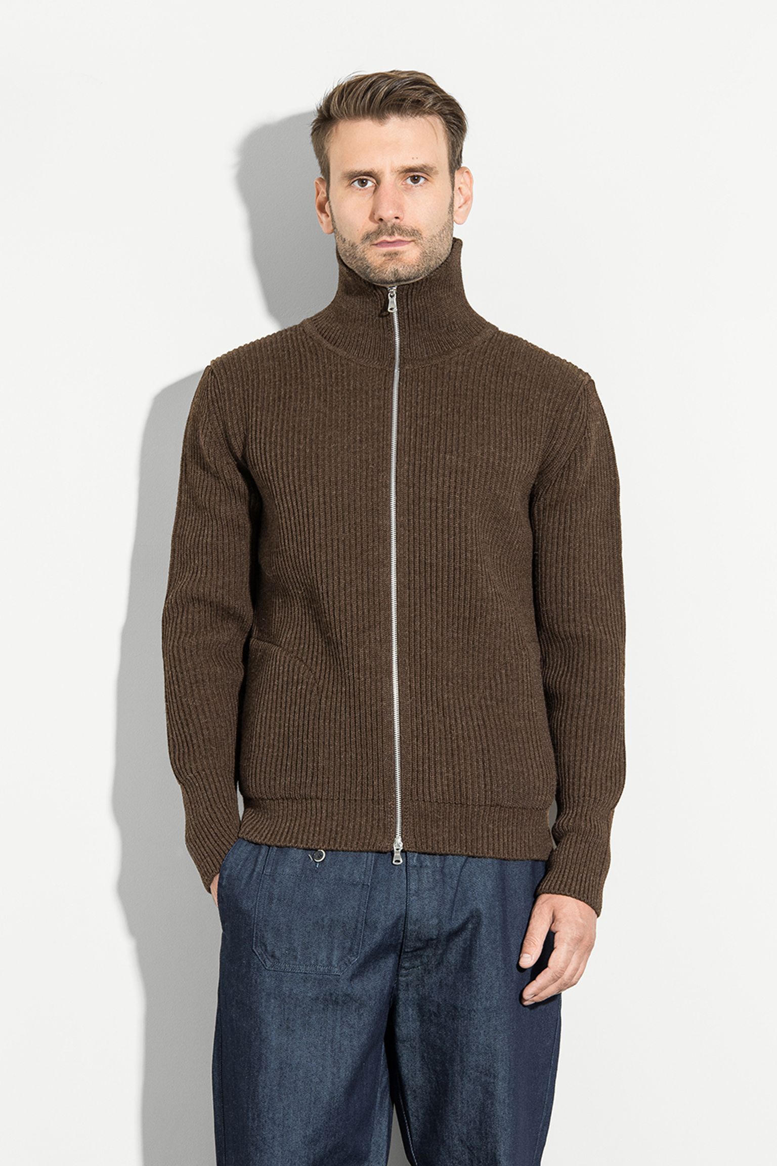 Кардиган NAVY FULL-ZIP POCKETS купить в Украине