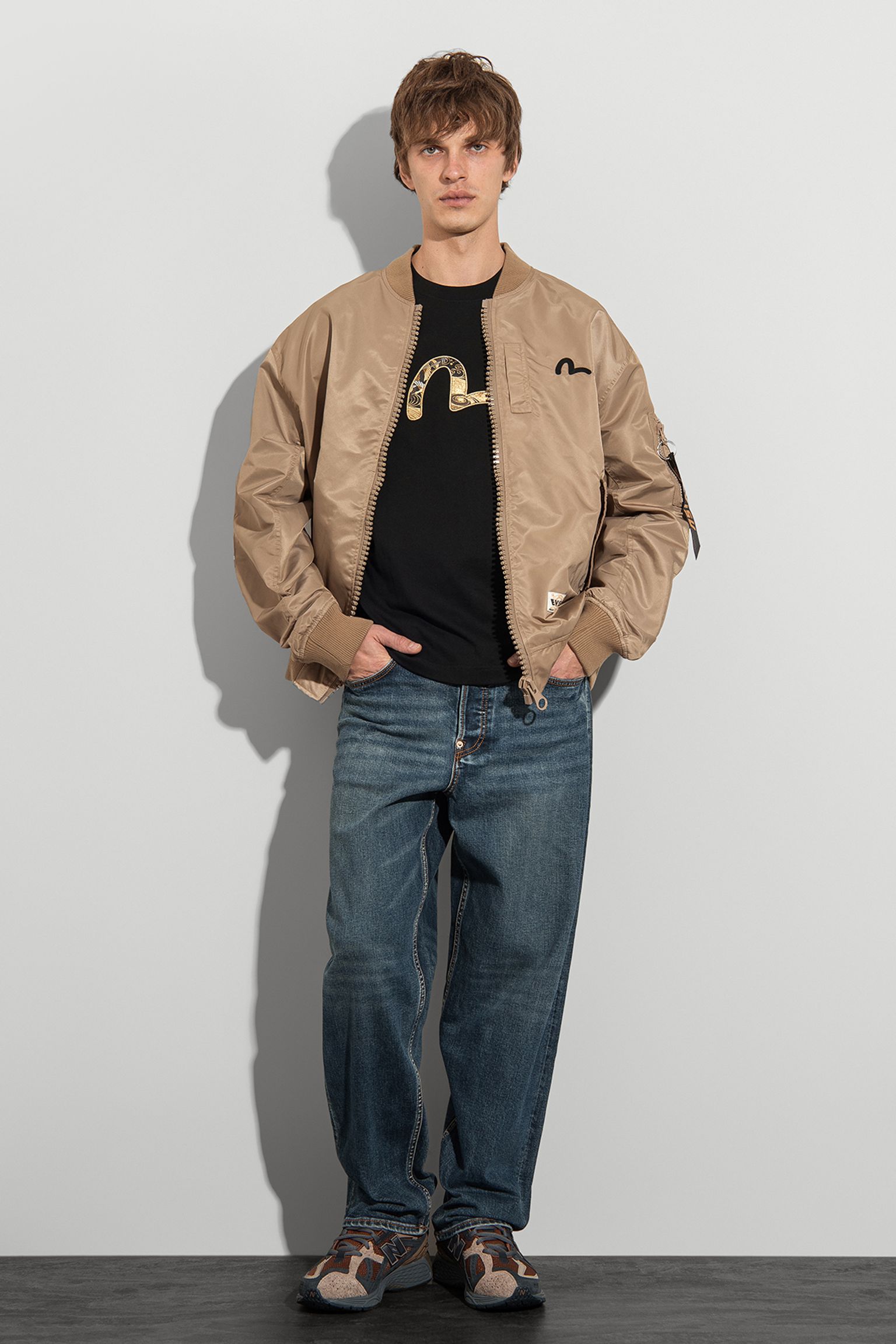 Джинсы Woven Evisu+Slot Emb Coated Jeans купить в Украине