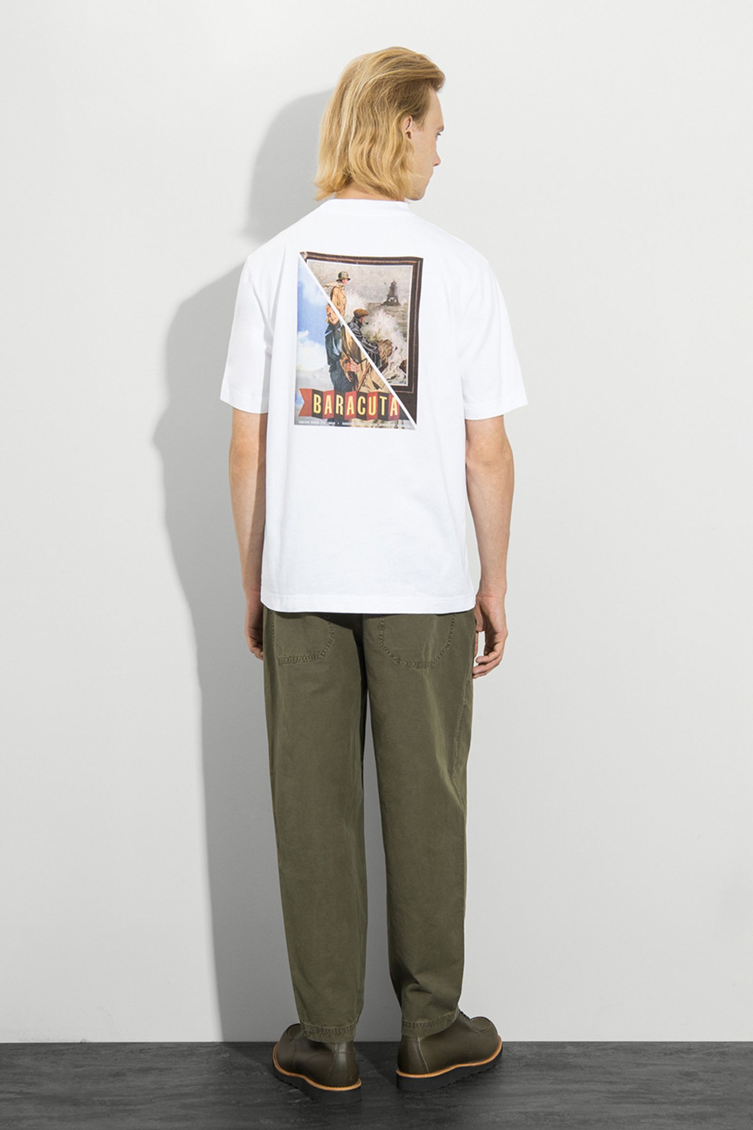 Брюки grindle relaxed canvas trouser