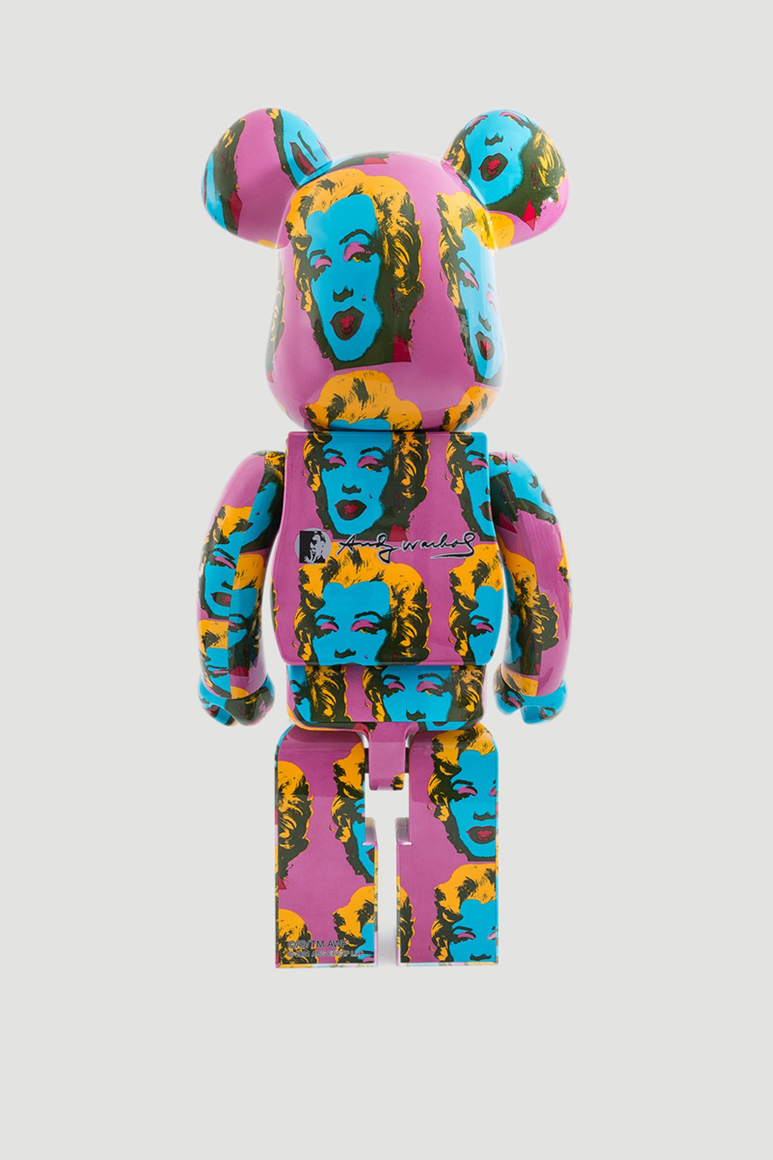 Іграшка BEARBRICK Andy Warhol Marilyn Monroe 2 1000%