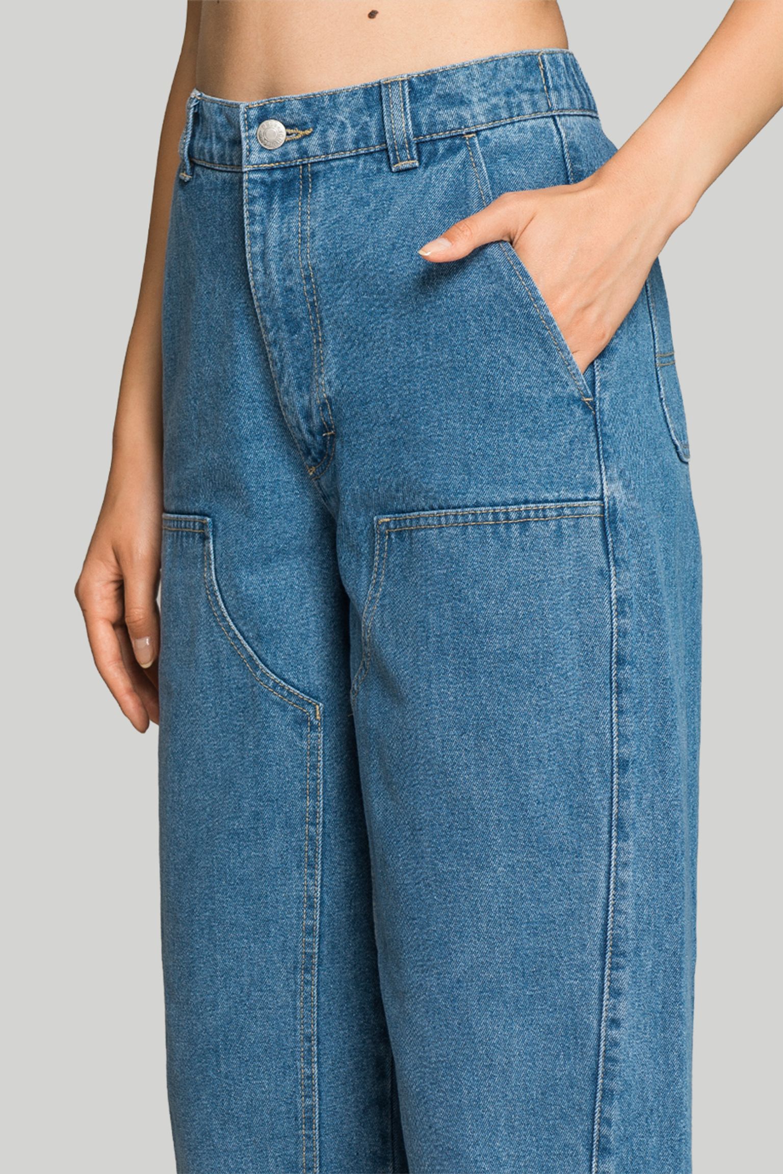 Джинсы   LEAH II BAGGY DENIM