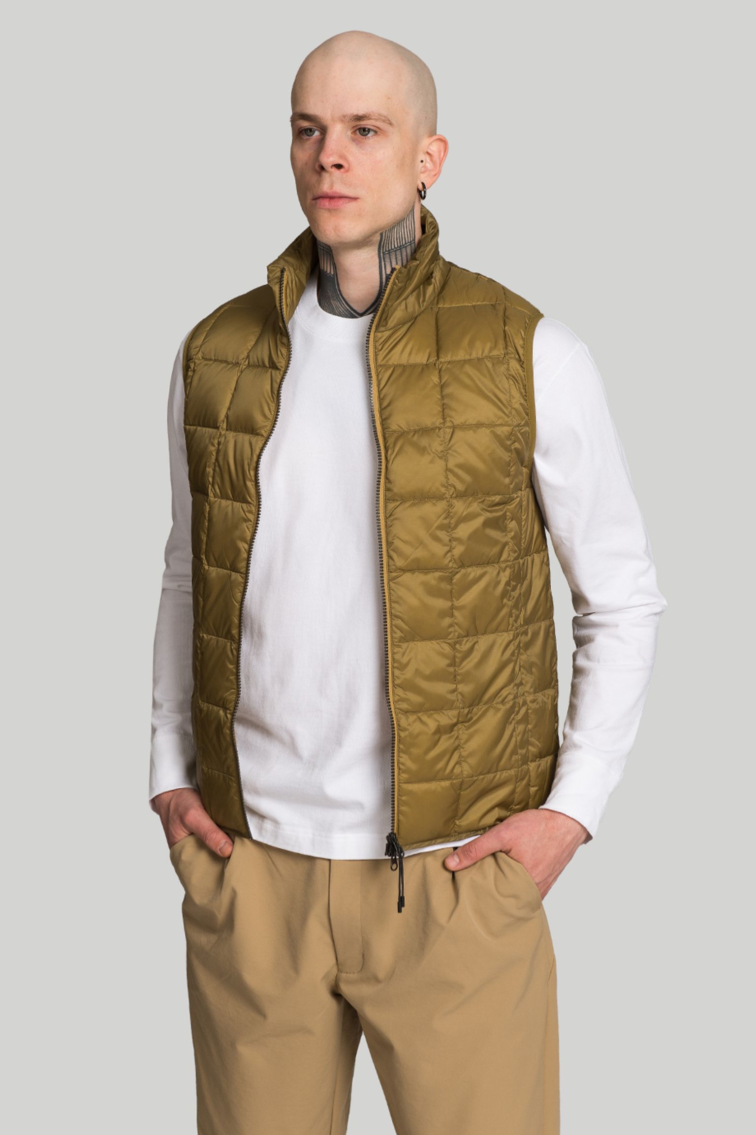Жилет TAION HI NECK W-ZIP DOWN VEST купить в Украине