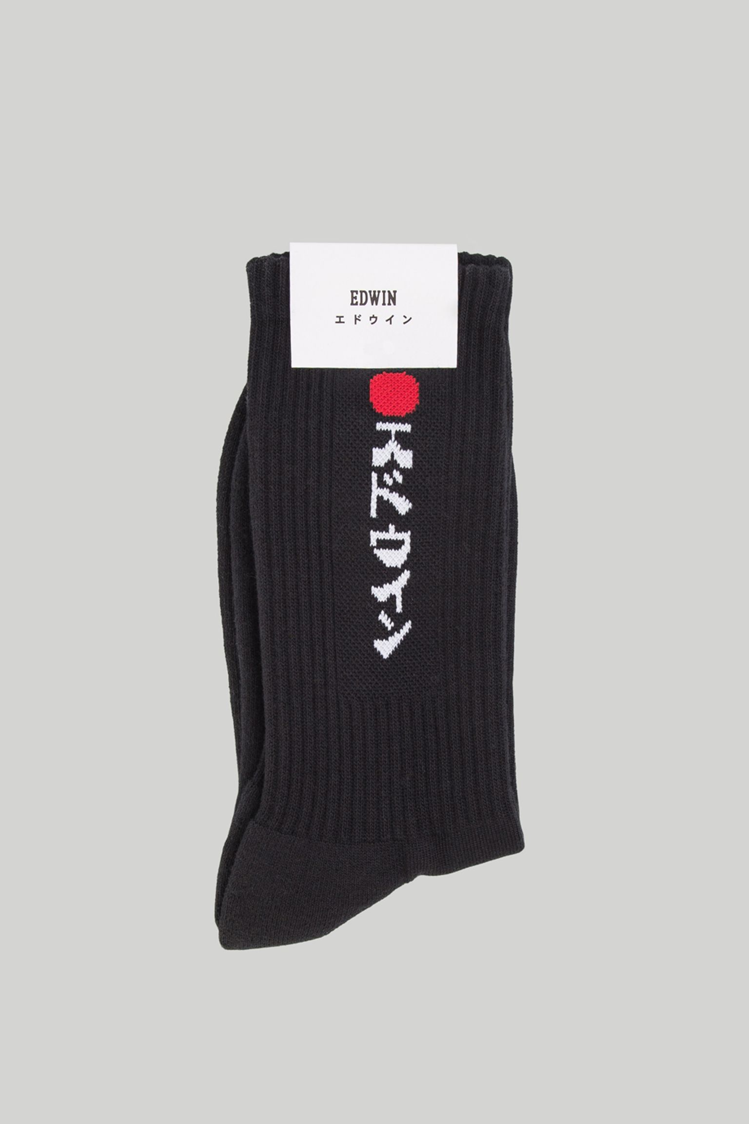 Носки  Kamifuji Socks Black garment washed