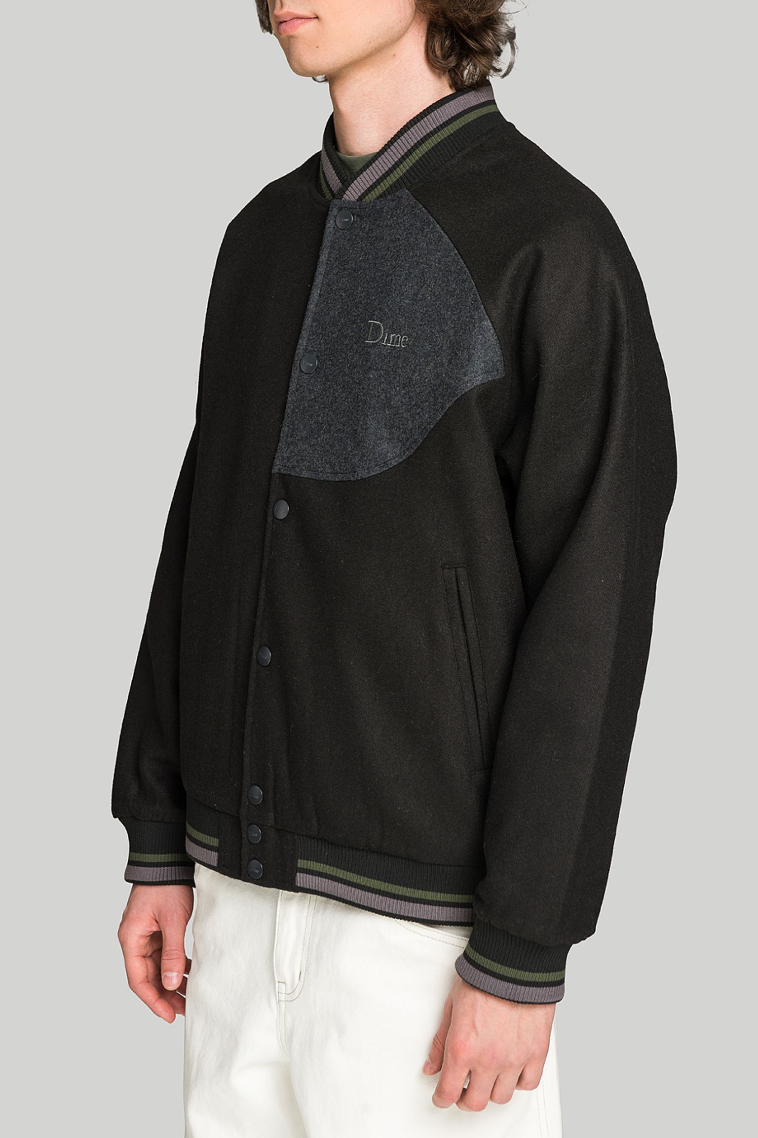 Куртка Letterman Wool Jacket Black