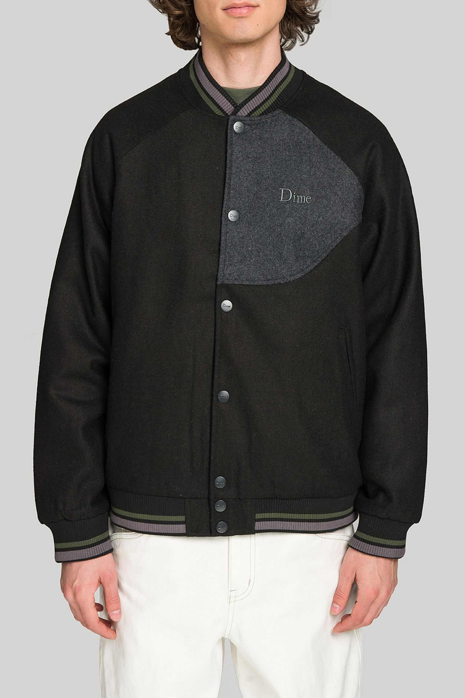 Куртка Letterman Wool Jacket Black