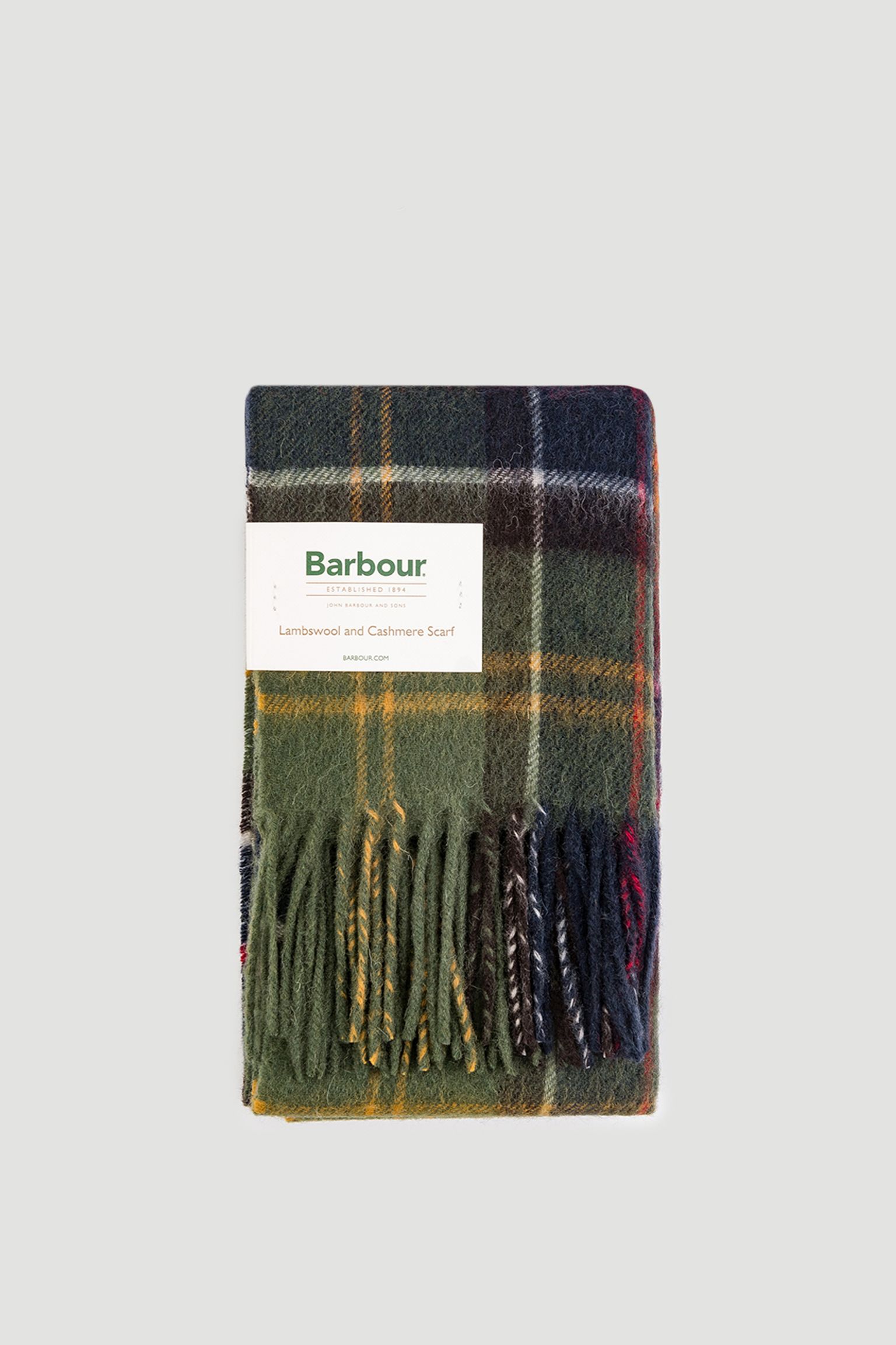 Шарф Merino Cashmere Tartan Scarf