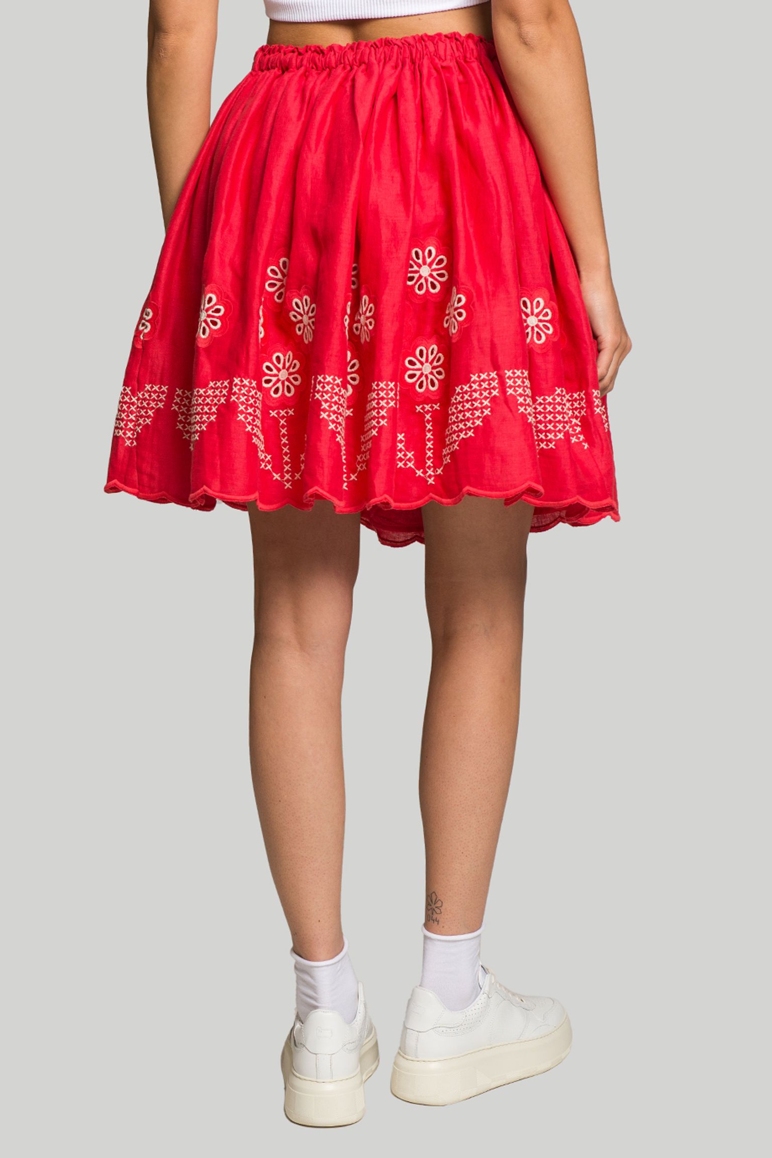 Широкий вибір Спідниця Innika Choo MINI SKIRT FLAME RED