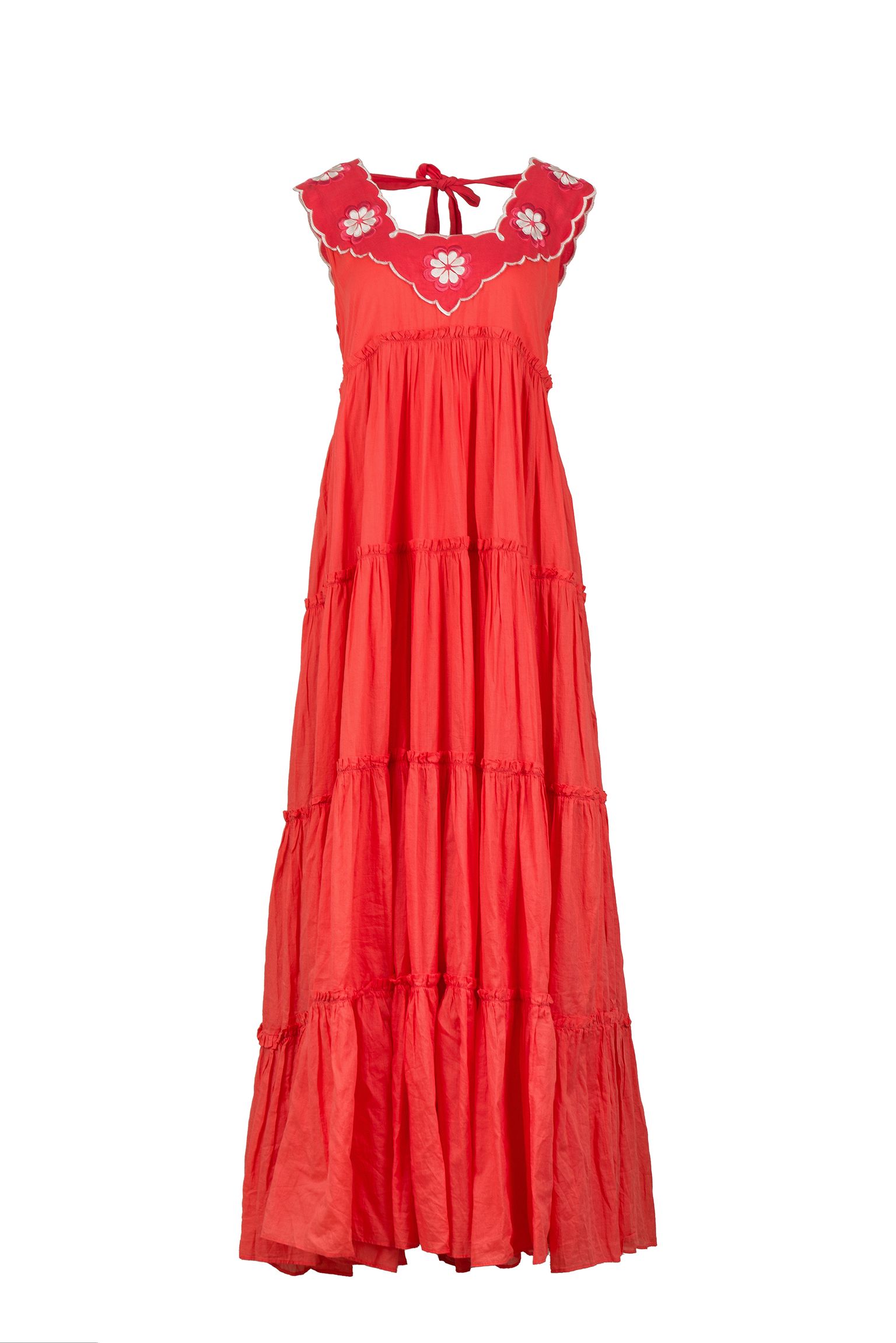 Платье Innika Choo RAMIE BIG FRILL LONG купить