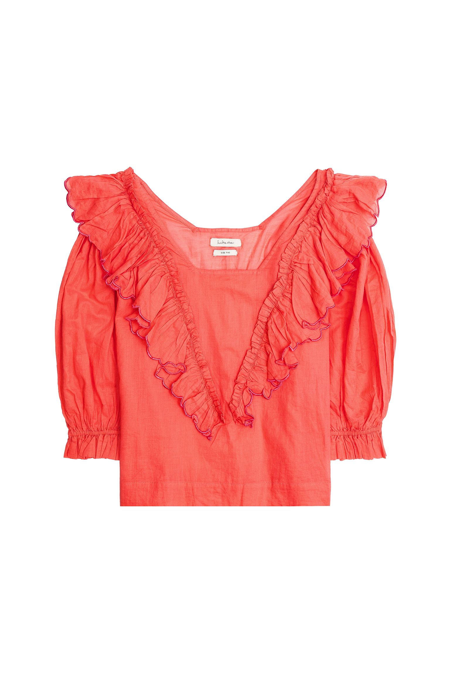 Блузка Innika Choo FRILL BLOUSE купить