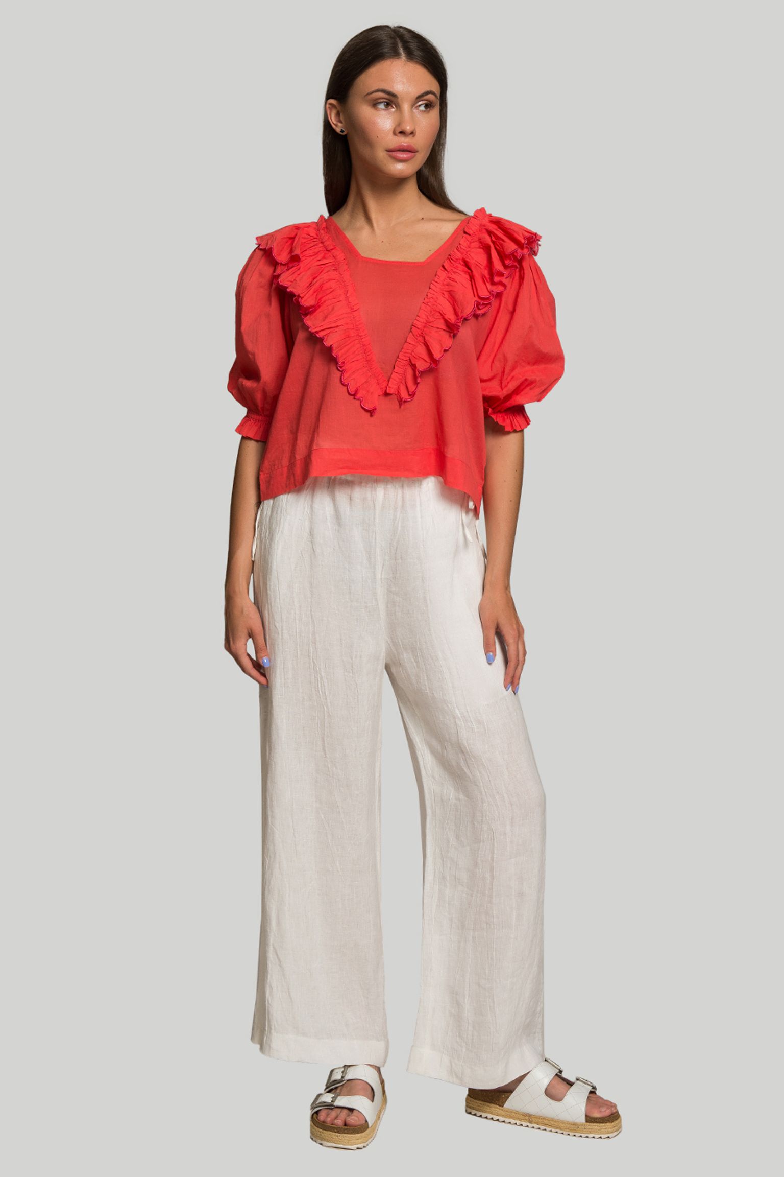 Блузка Innika Choo FRILL BLOUSE с доставкой