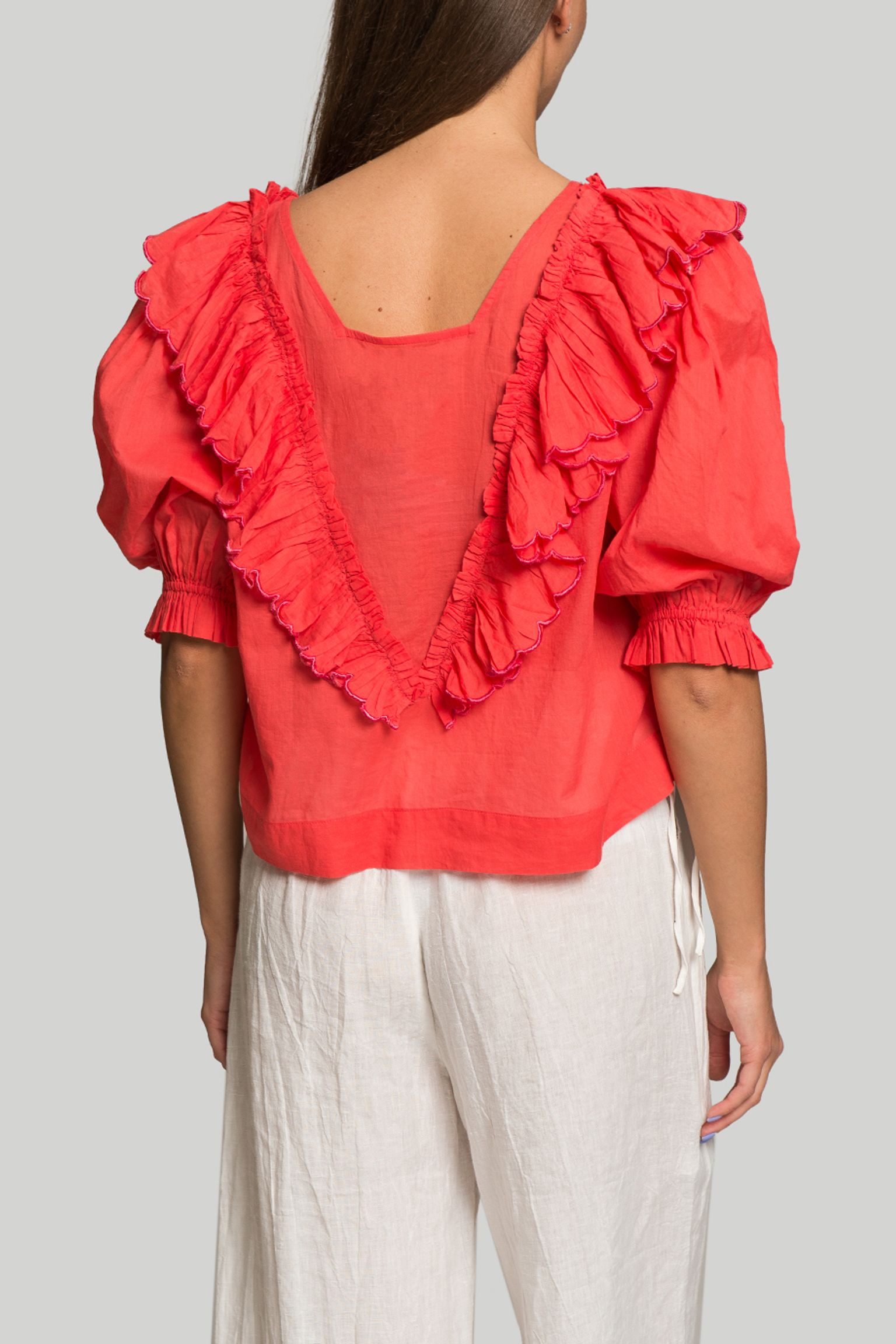 Блузка Innika Choo FRILL BLOUSE