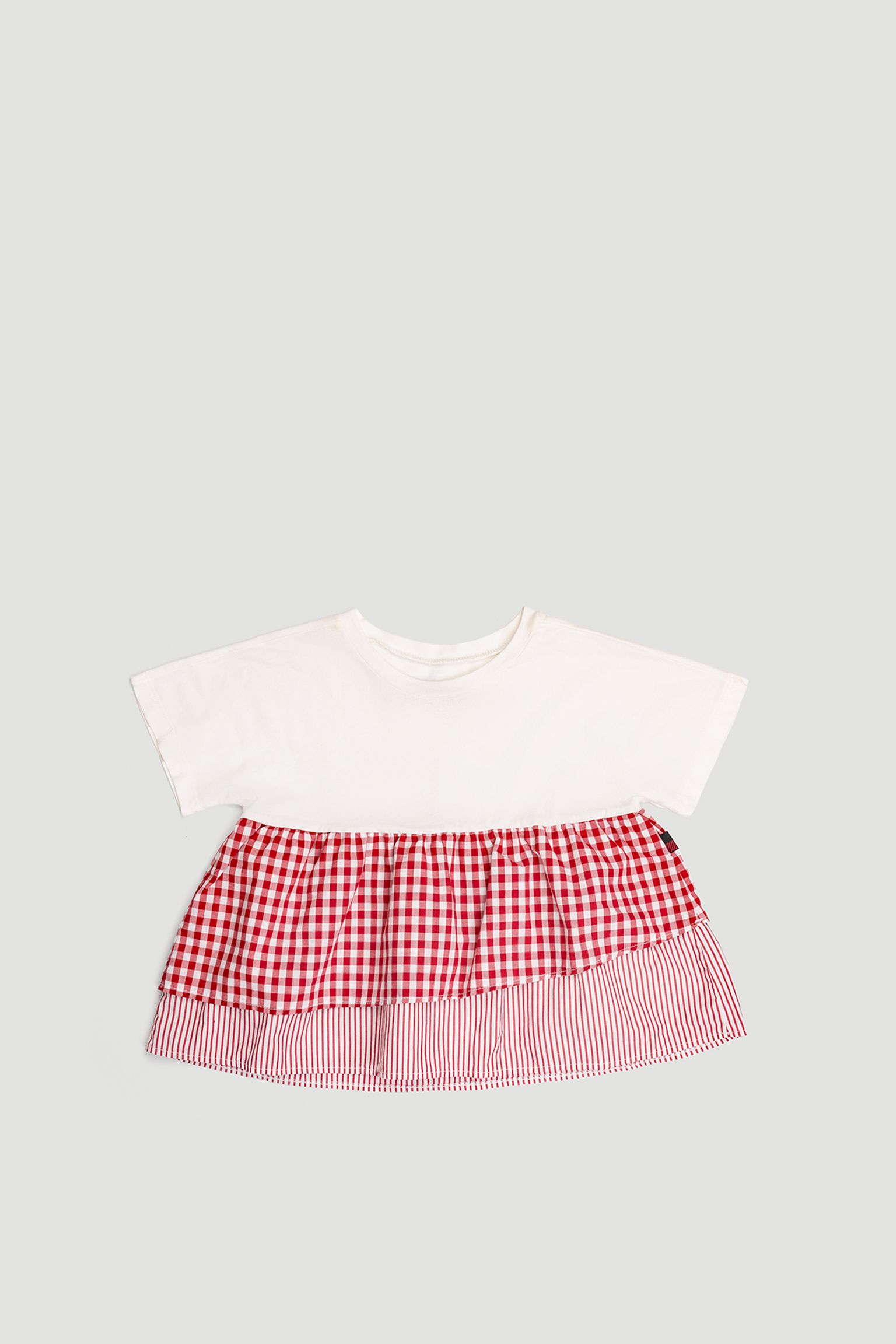 Футболка Woolrich KIDS Female G'S PATCHWORK TEE