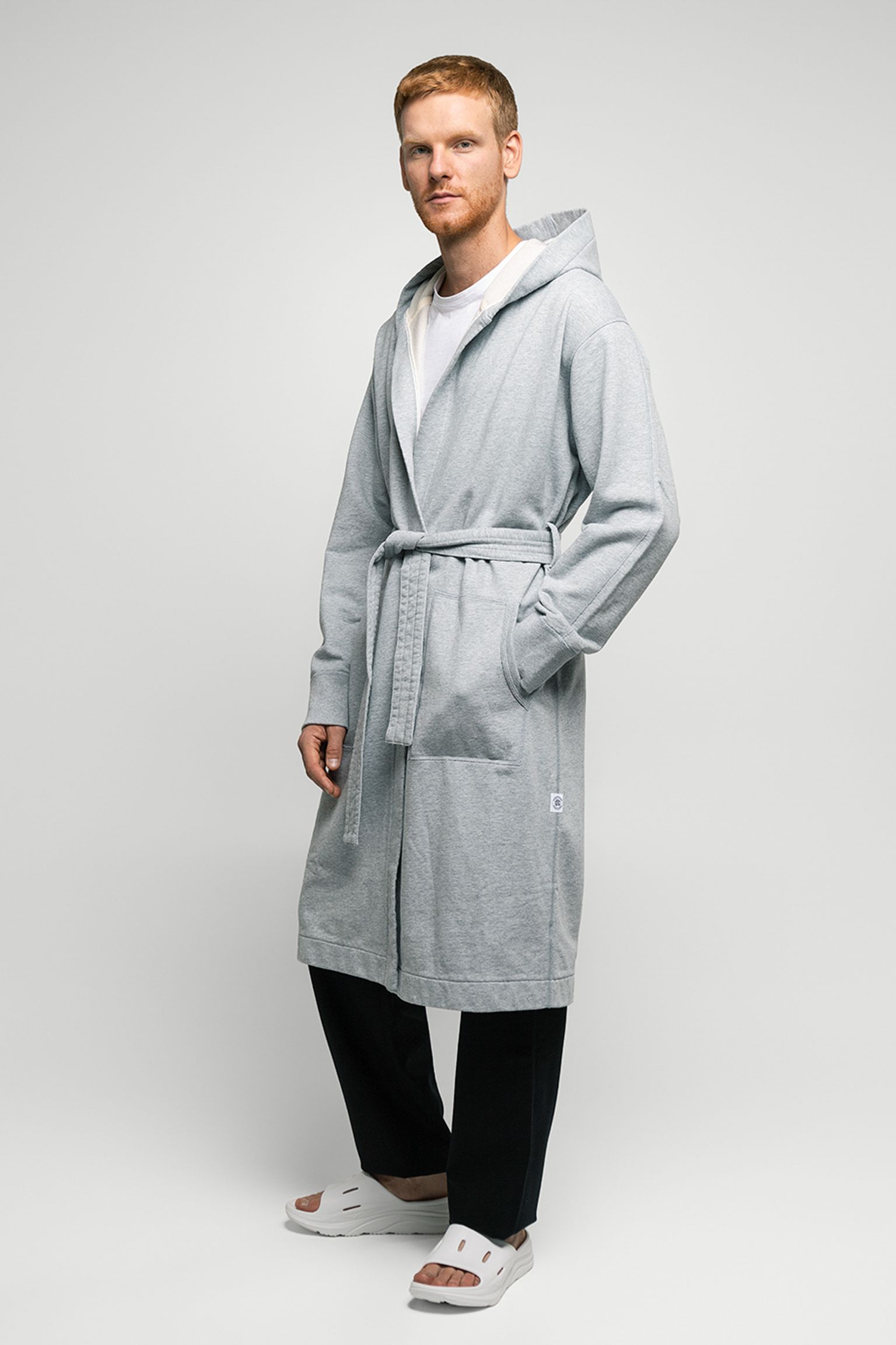 Халат   MIDWEIGHT TERRY HOODED ROBE