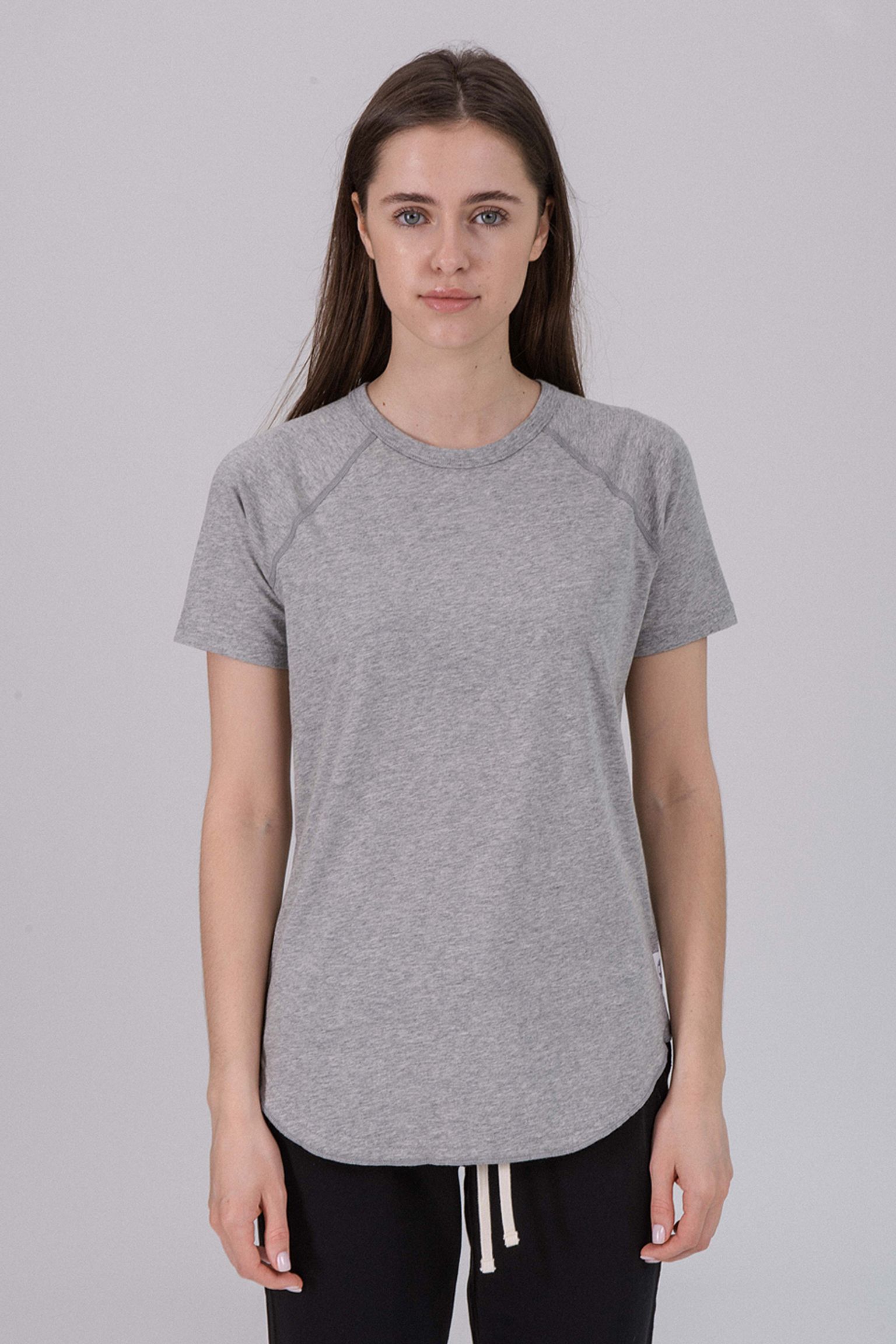 Футболка REIGNING CHAMP Women's Knit Pima Jersey Raglan Ss Tee