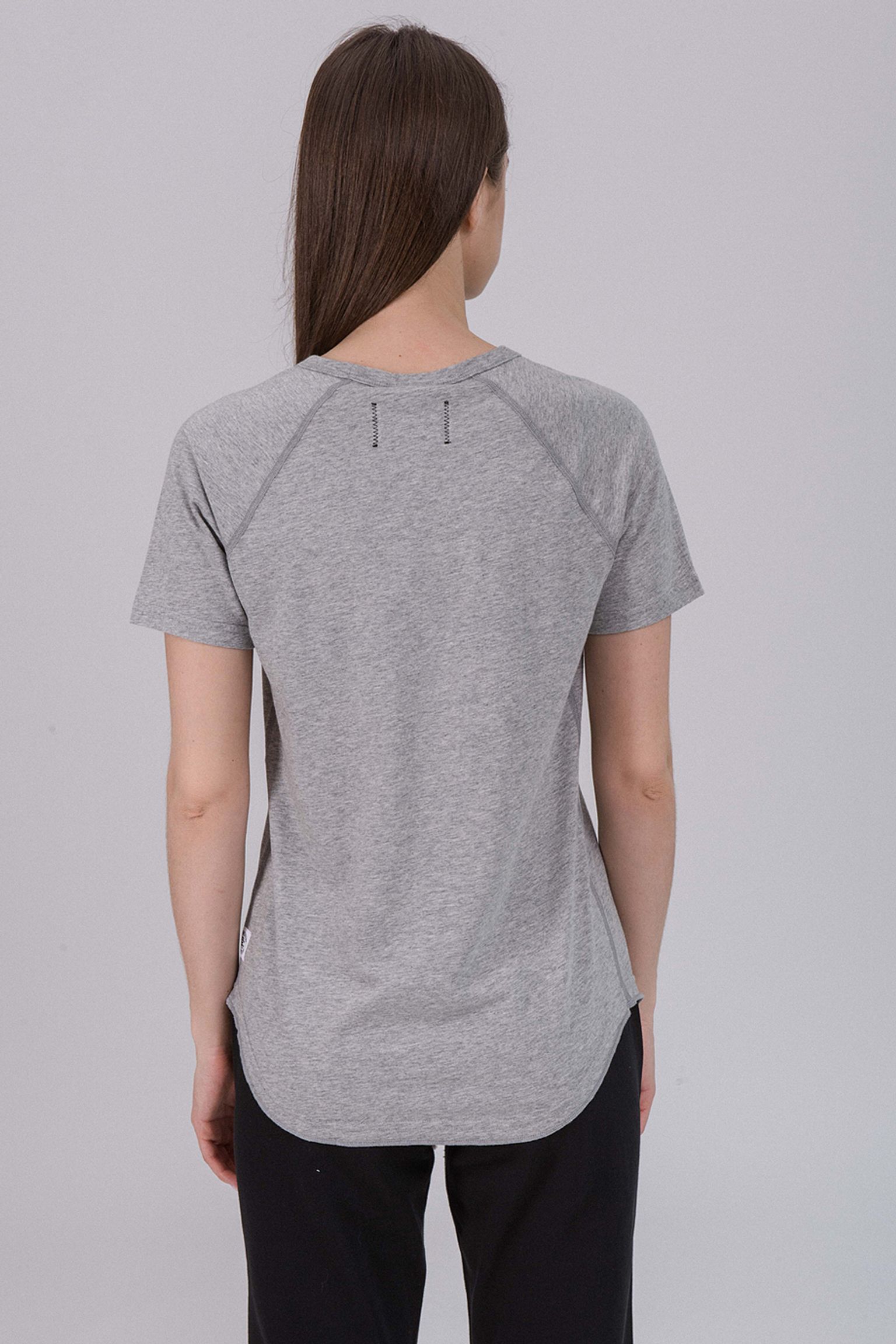 Широкий вибір Футболка REIGNING CHAMP Women's Knit Pima Jersey Raglan Ss Tee