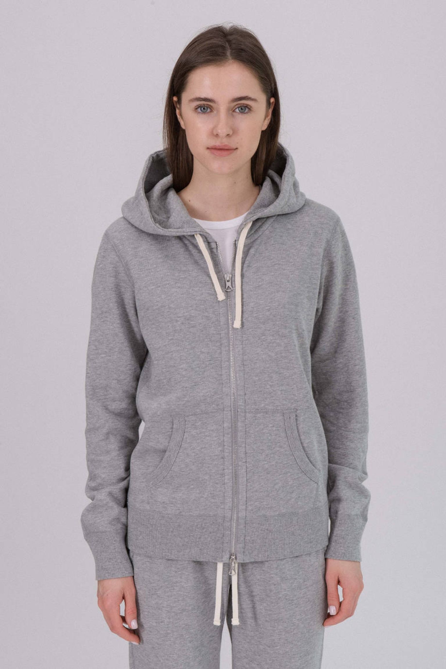 Спортивна кофта REIGNING CHAMP Women's Knit Pima Terry Full Zip Hoodie