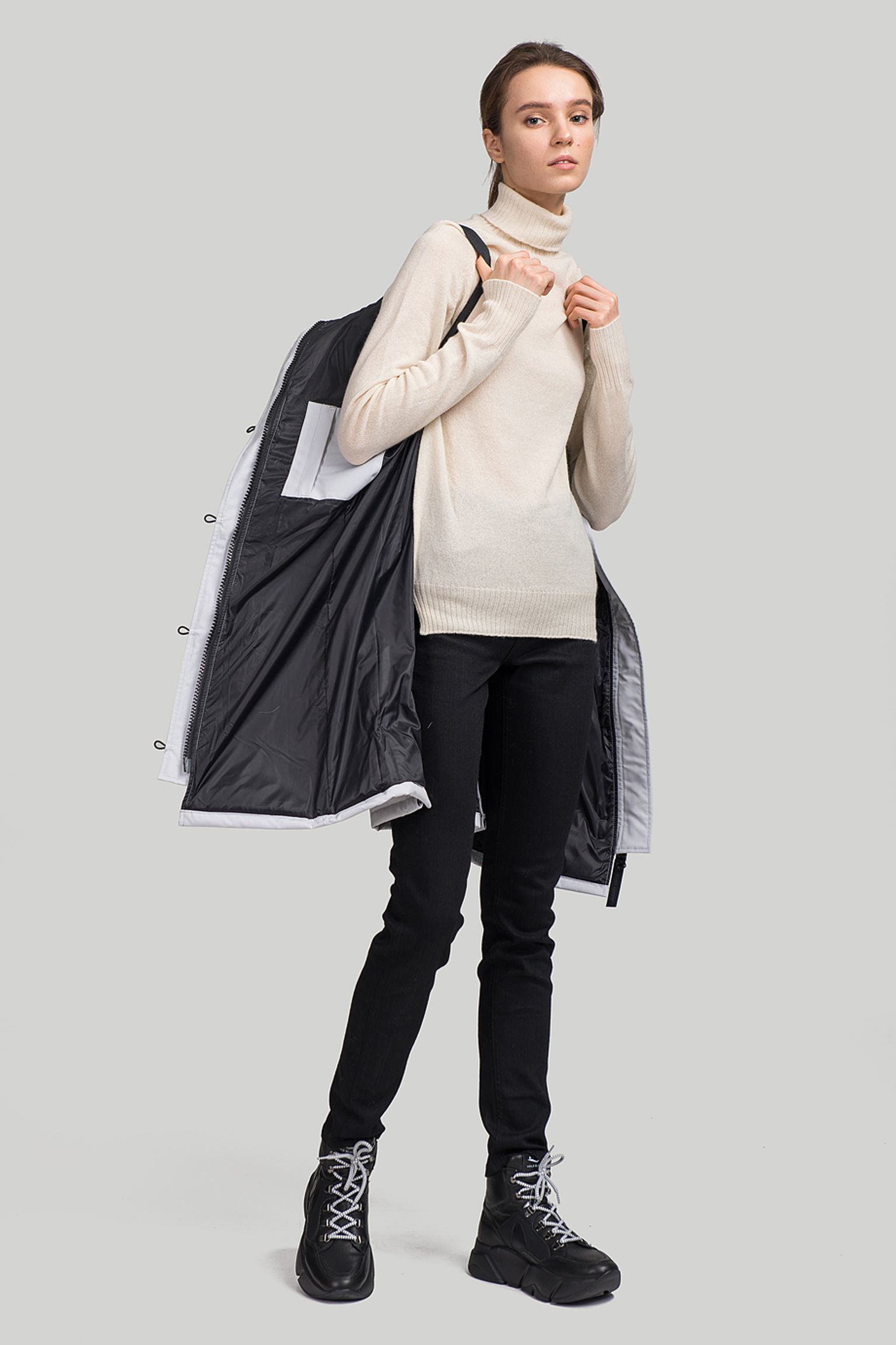 Lorette canada goose black online