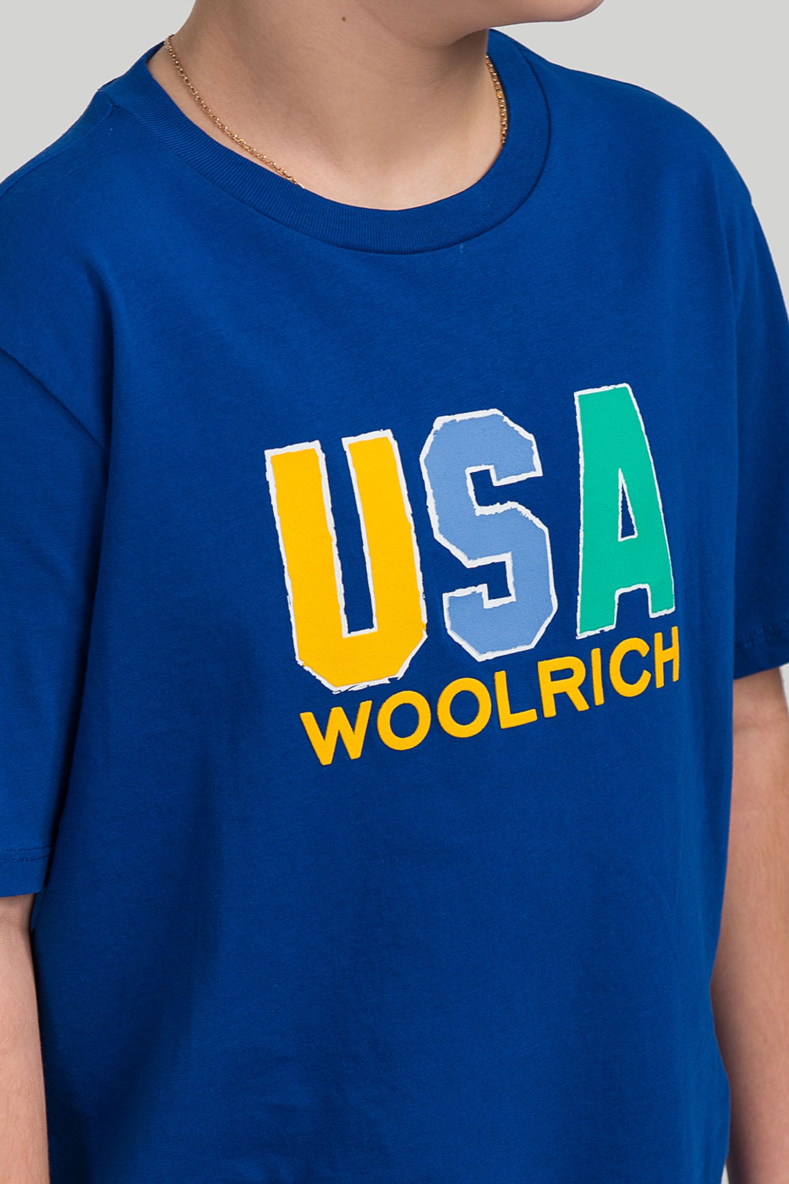 футболка Woolrich B'S USA TEE