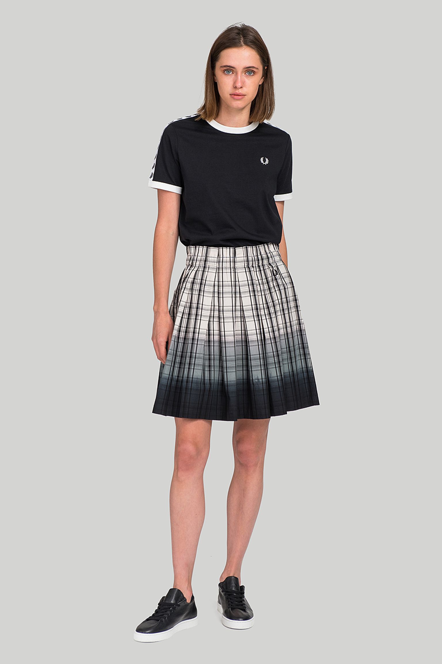 спідниця Fred Perry OMBRE TARTAN SKIRT