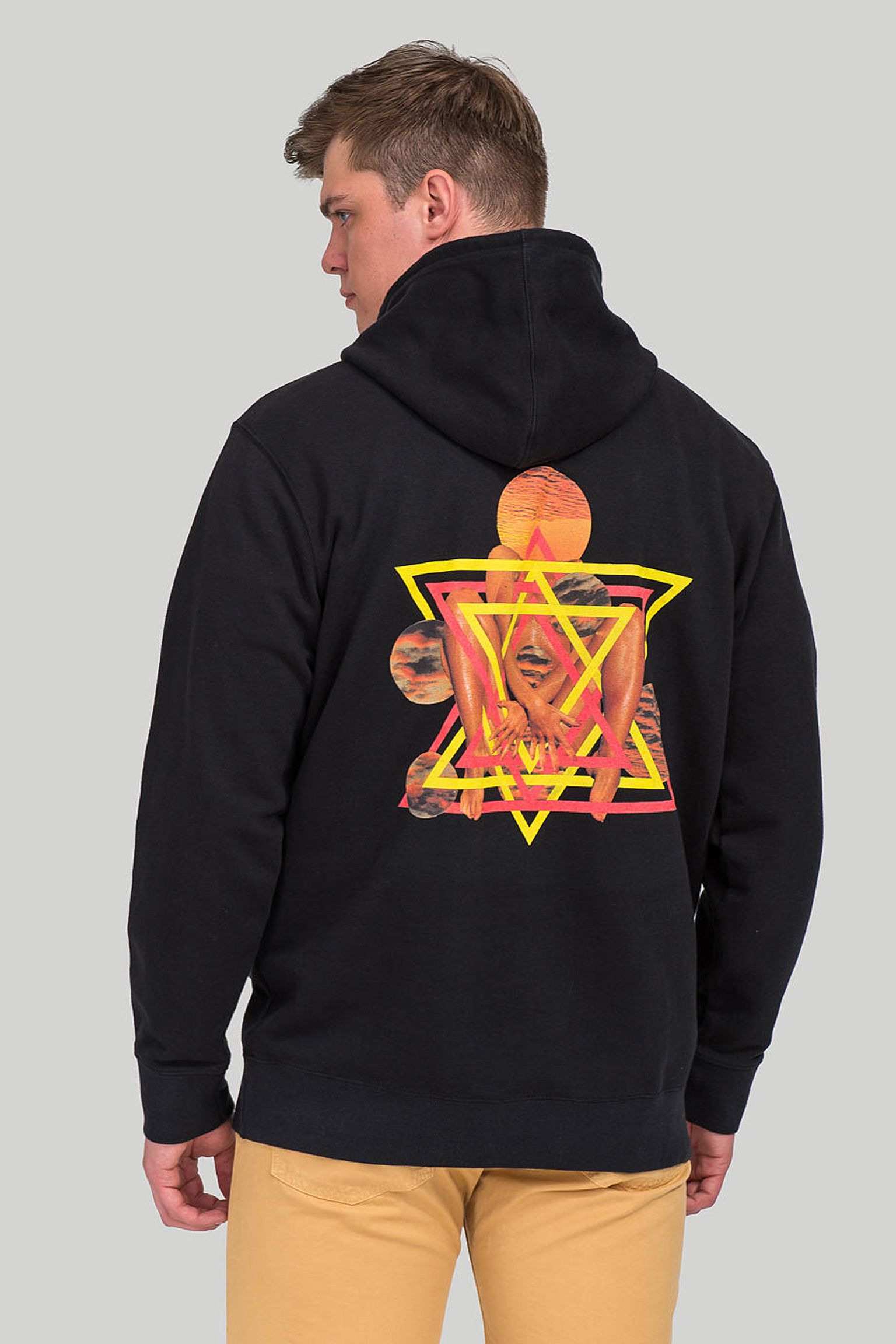 худі Edwin Black Fortress Collage Hoodie