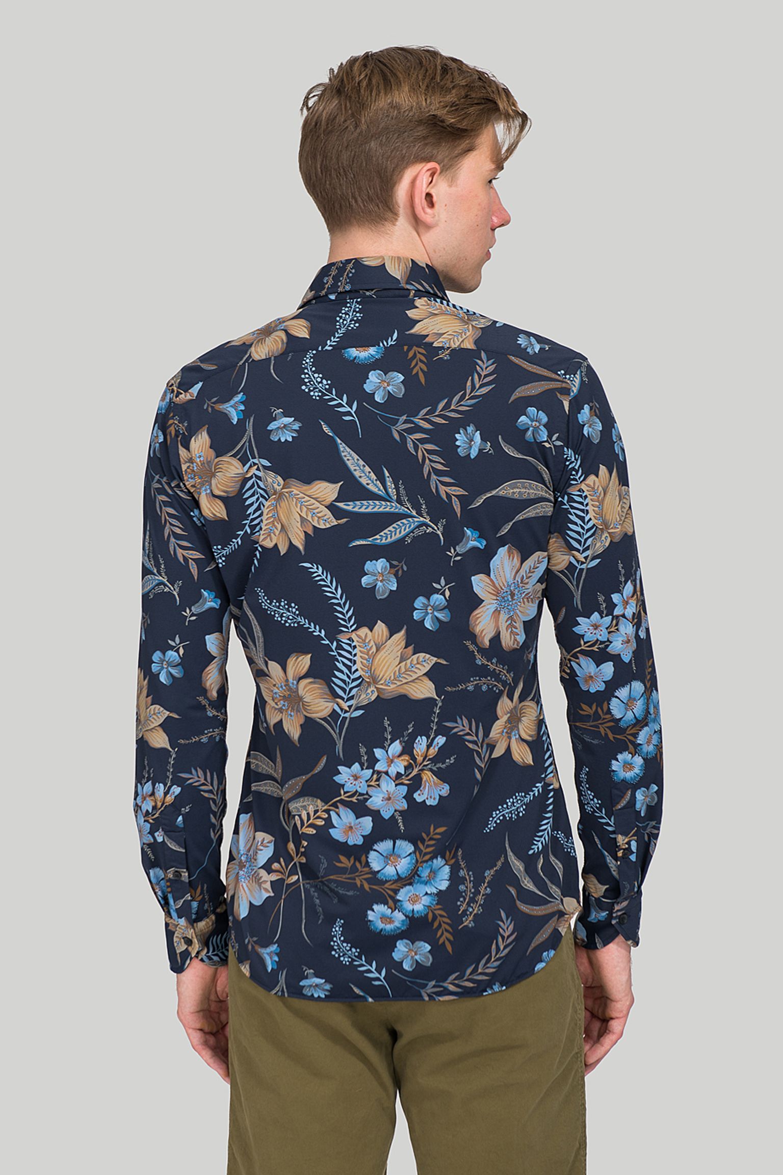 Широкий выбор рубашка Xacus KNITTED SHIRT