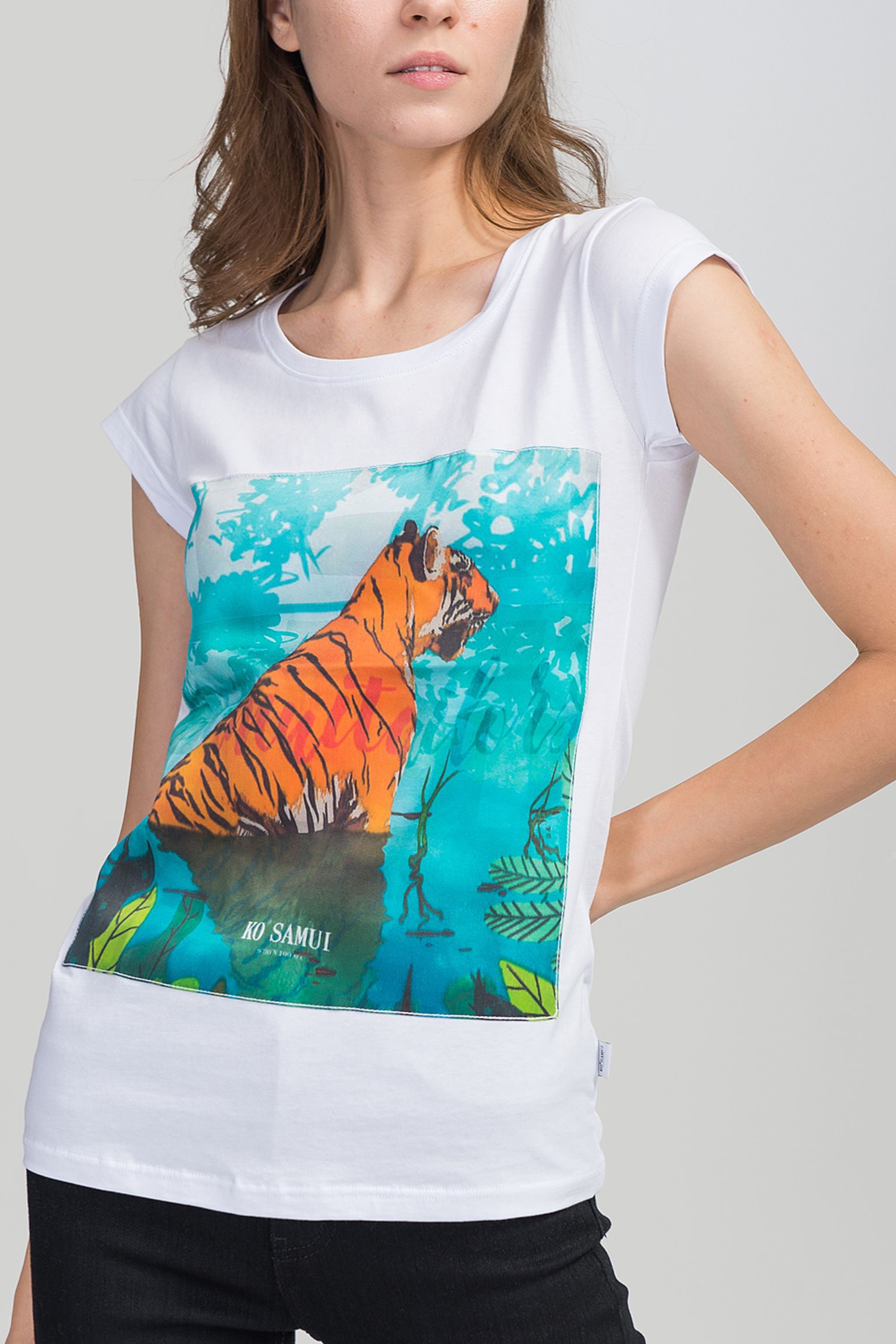 Стильные футболка Ko Samui STITCH SILK