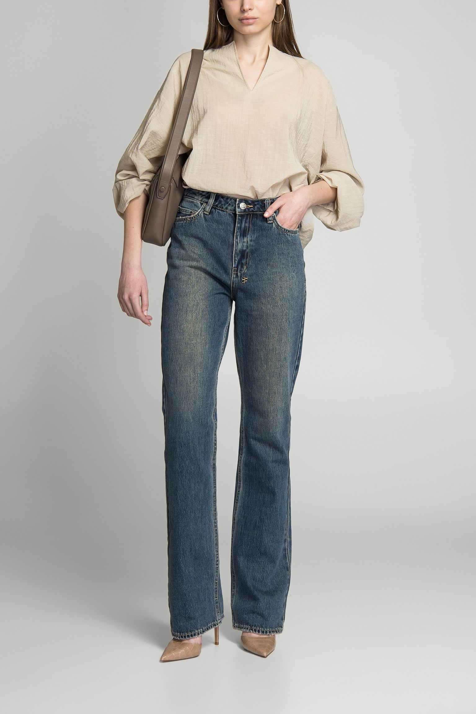 Блузка LE17SEPTEMBRE LONG SLEEVE DOLMAN BLOUSE купить в Украине