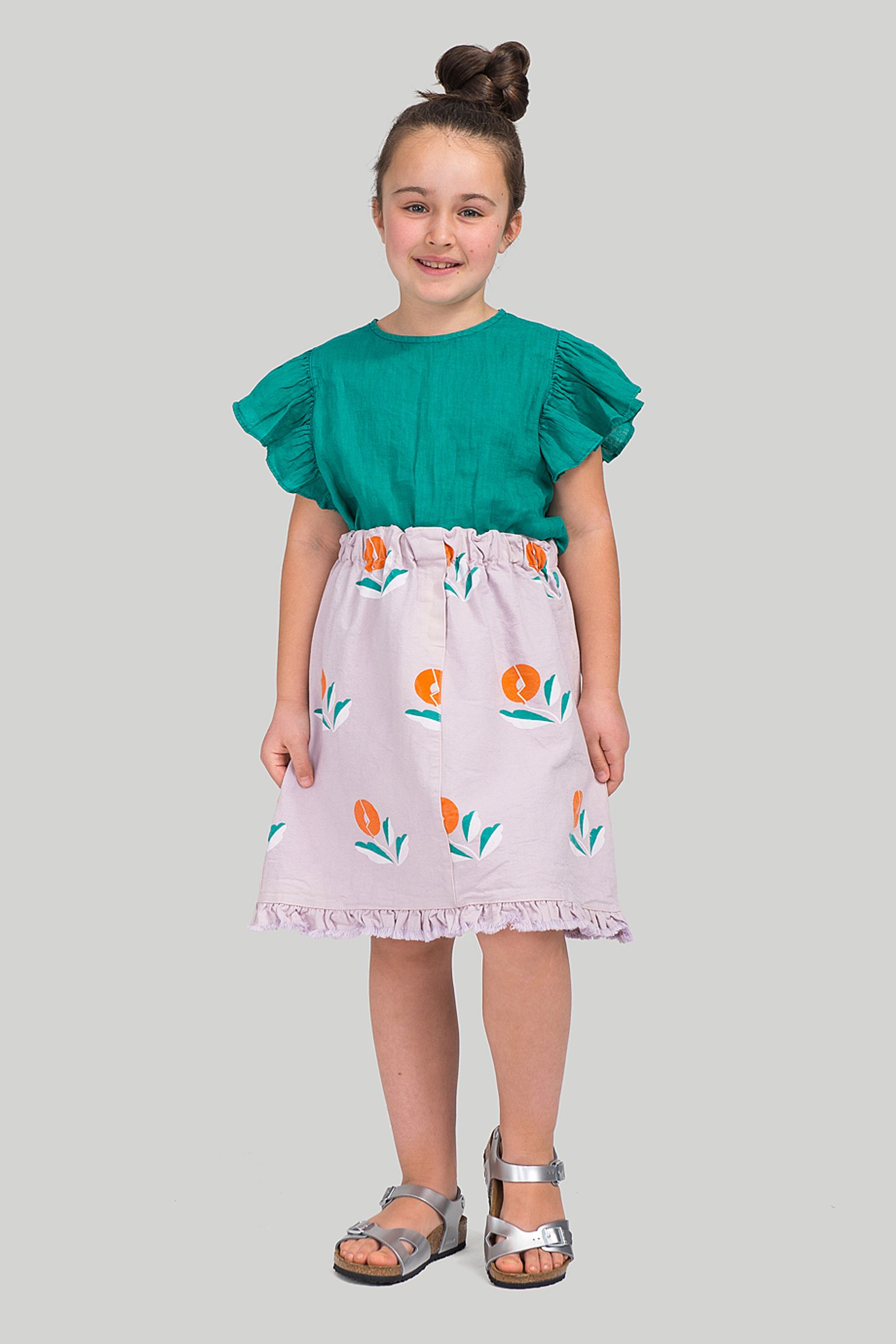 спідниця YELLOWPELOTA MAVELU KIDS Plant skirt