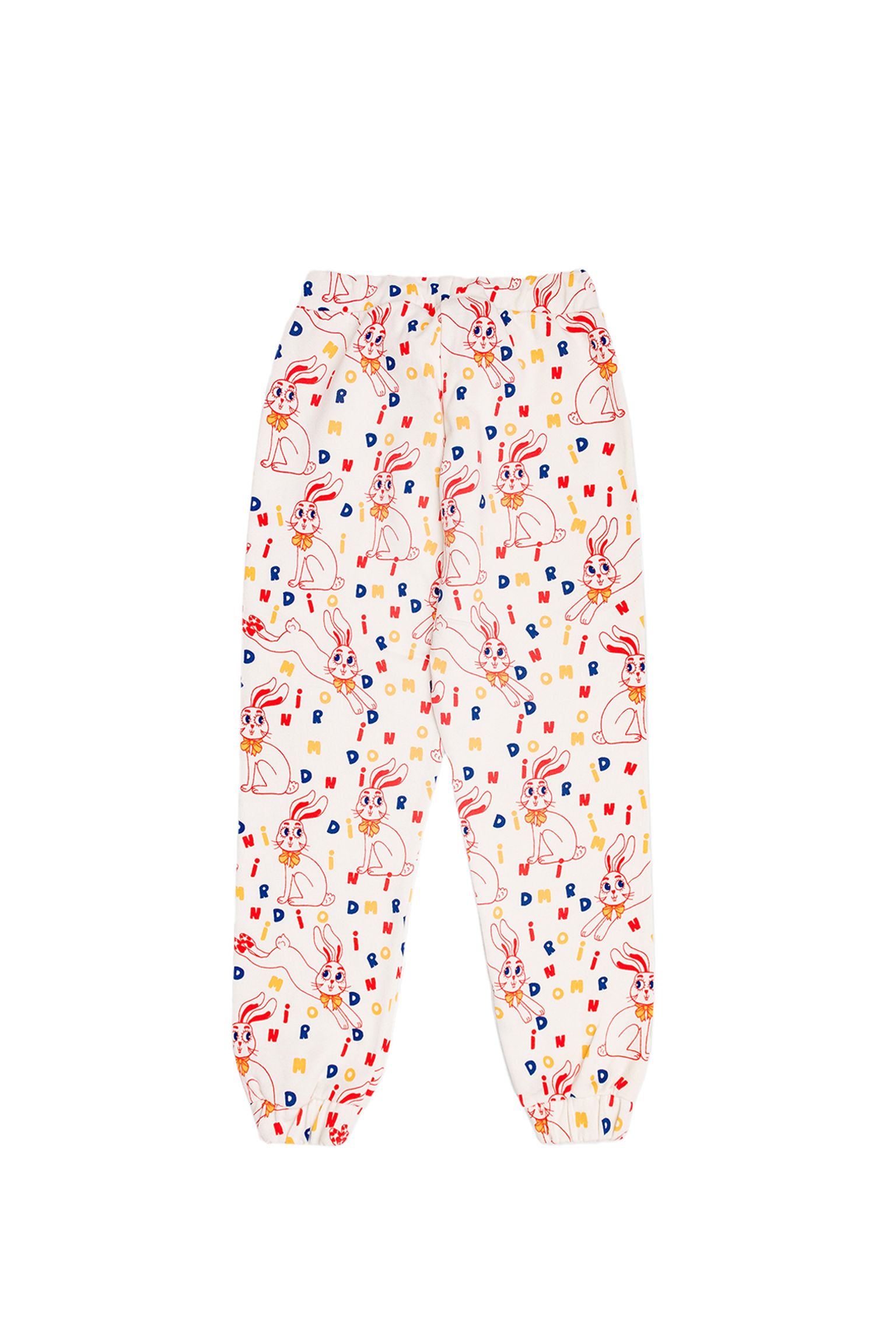 спортивні брюки MINI RODINI KIDS MR rabbit aop sweatpants