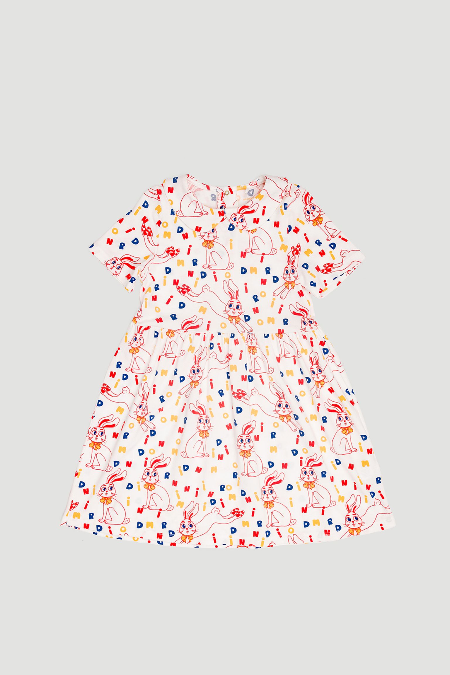 Сукня MINI RODINI KIDS MR rabbit aop ss dress