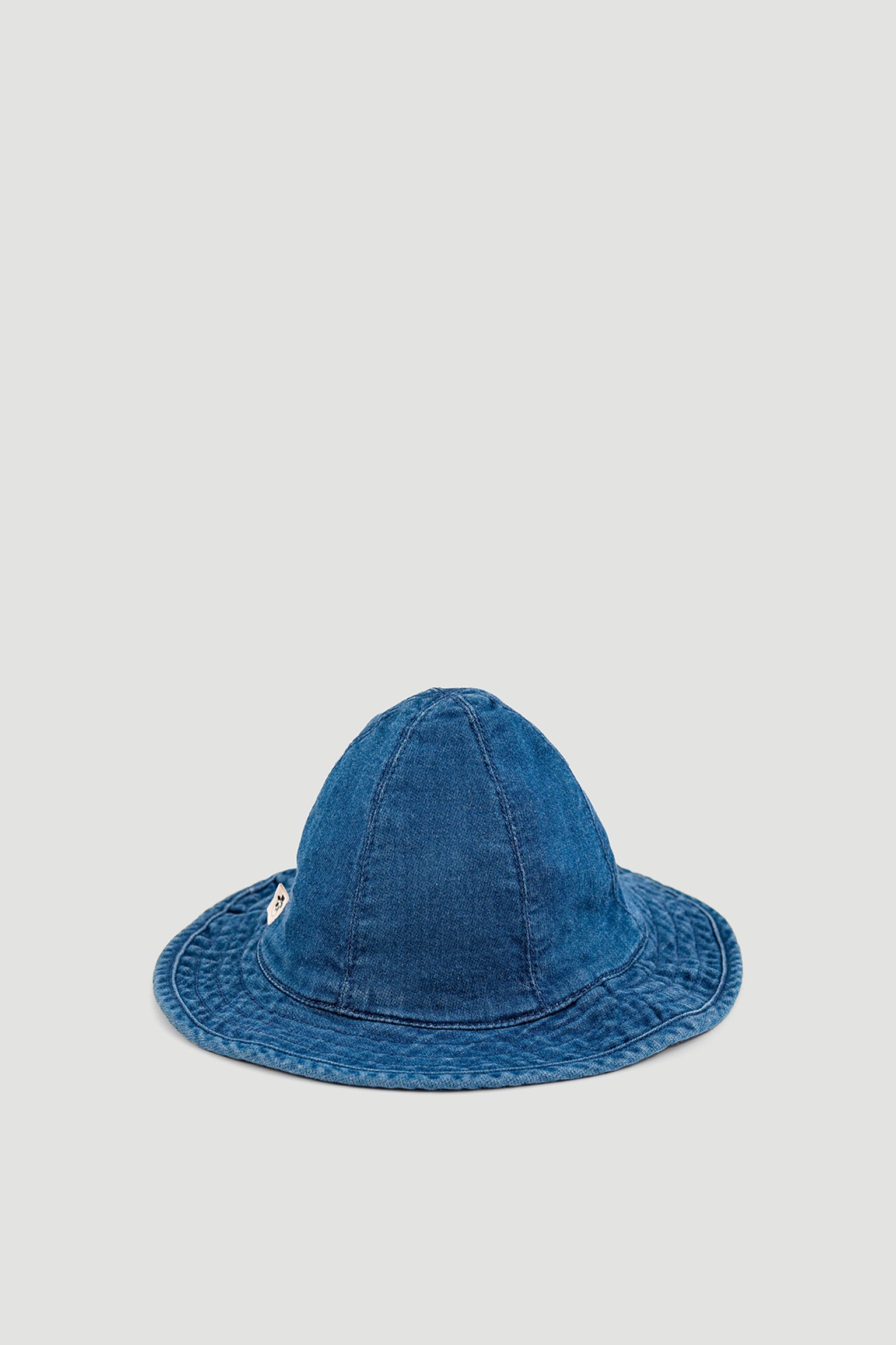 панама   Denim strawberry sun hat