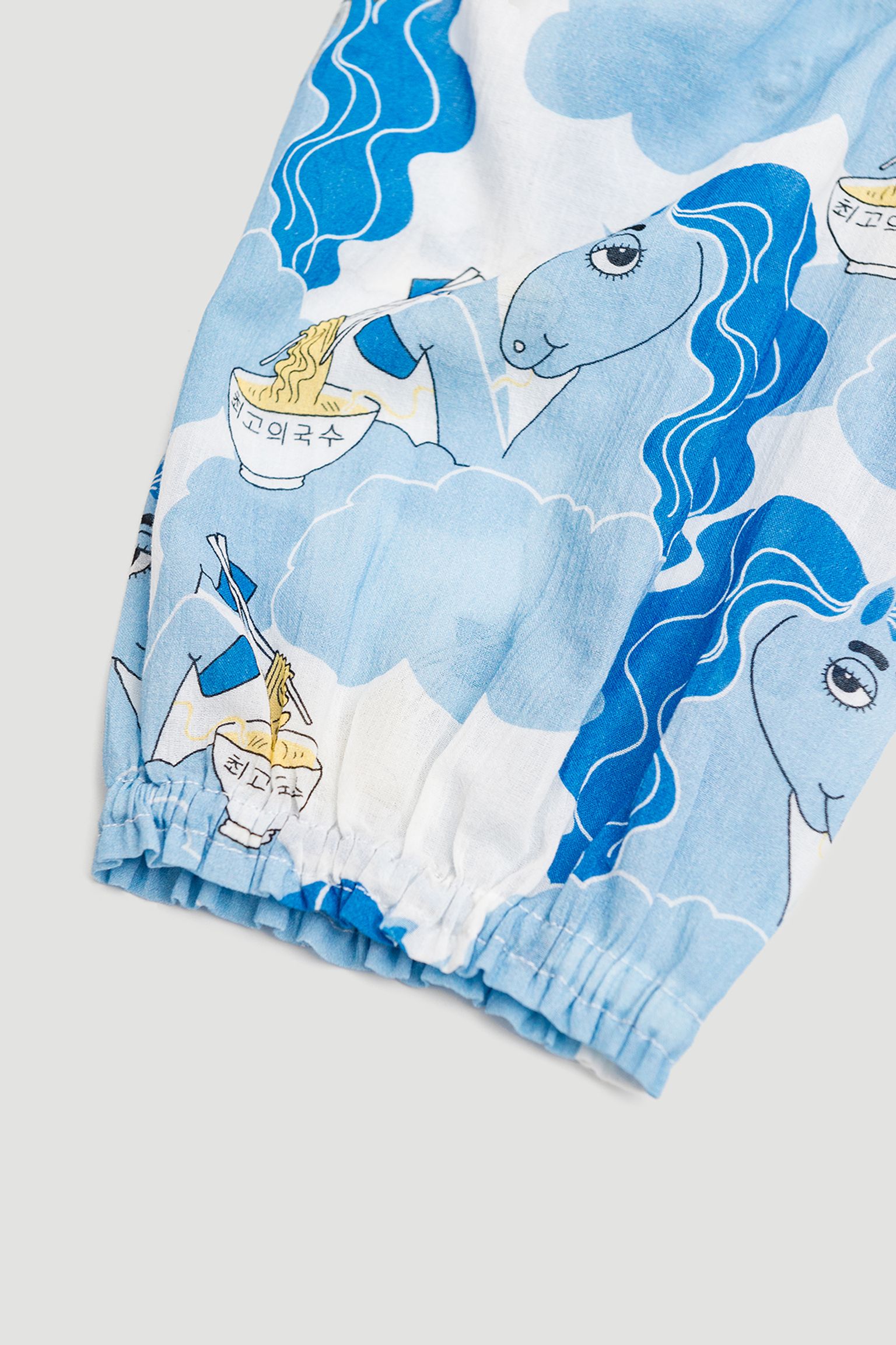 блузка   Unicorn noodles woven blouse